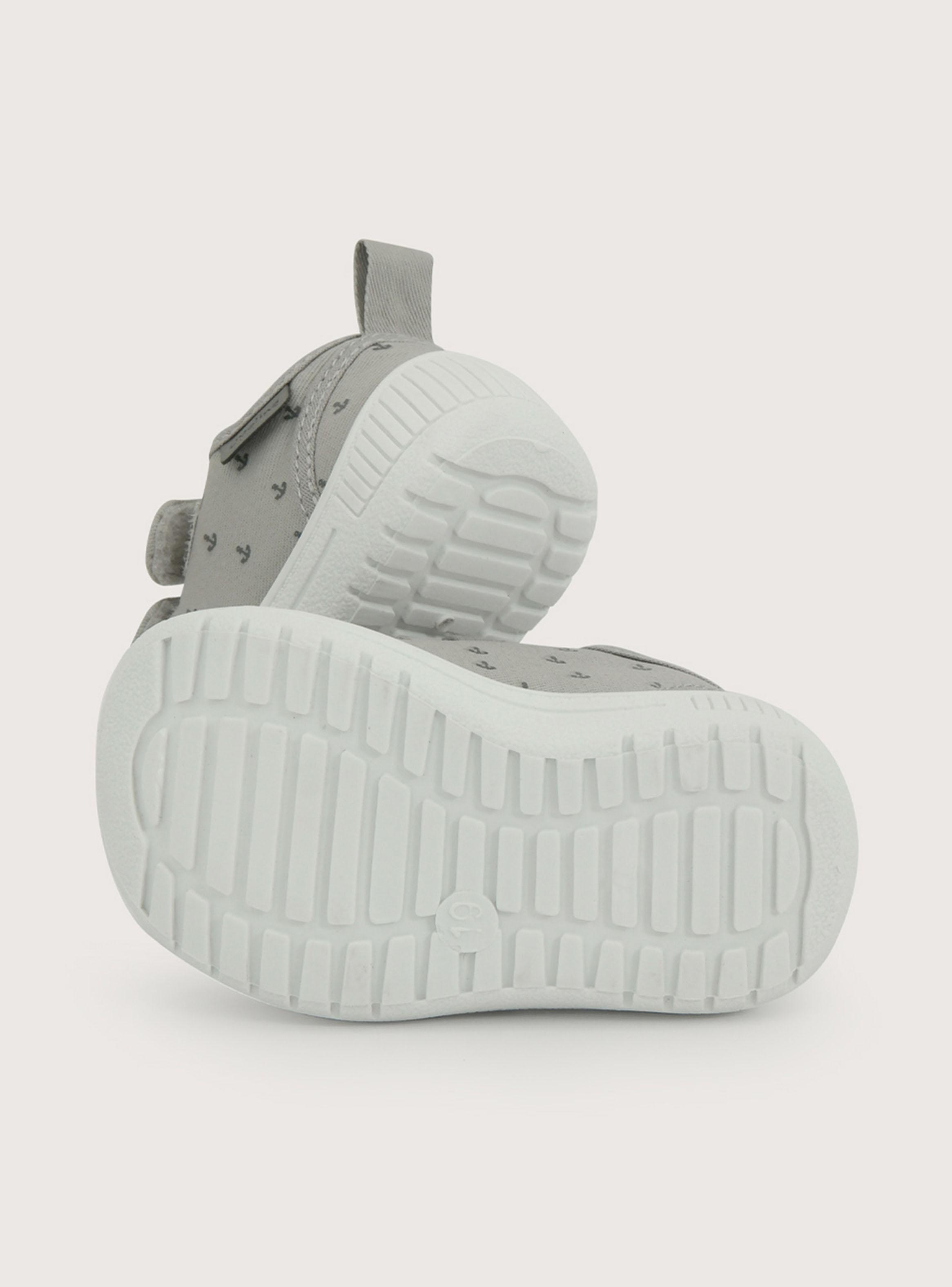 Zapatilla Urbana Ancla Print Dos Velcro Niño-2