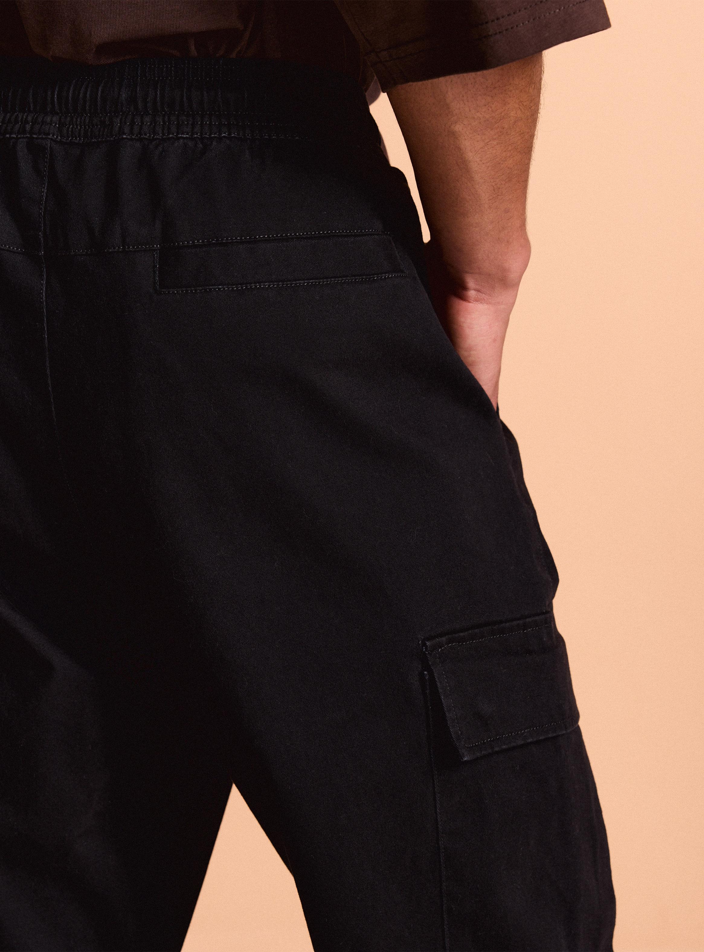 Pantalón Cargo Pull On en Cintura-3