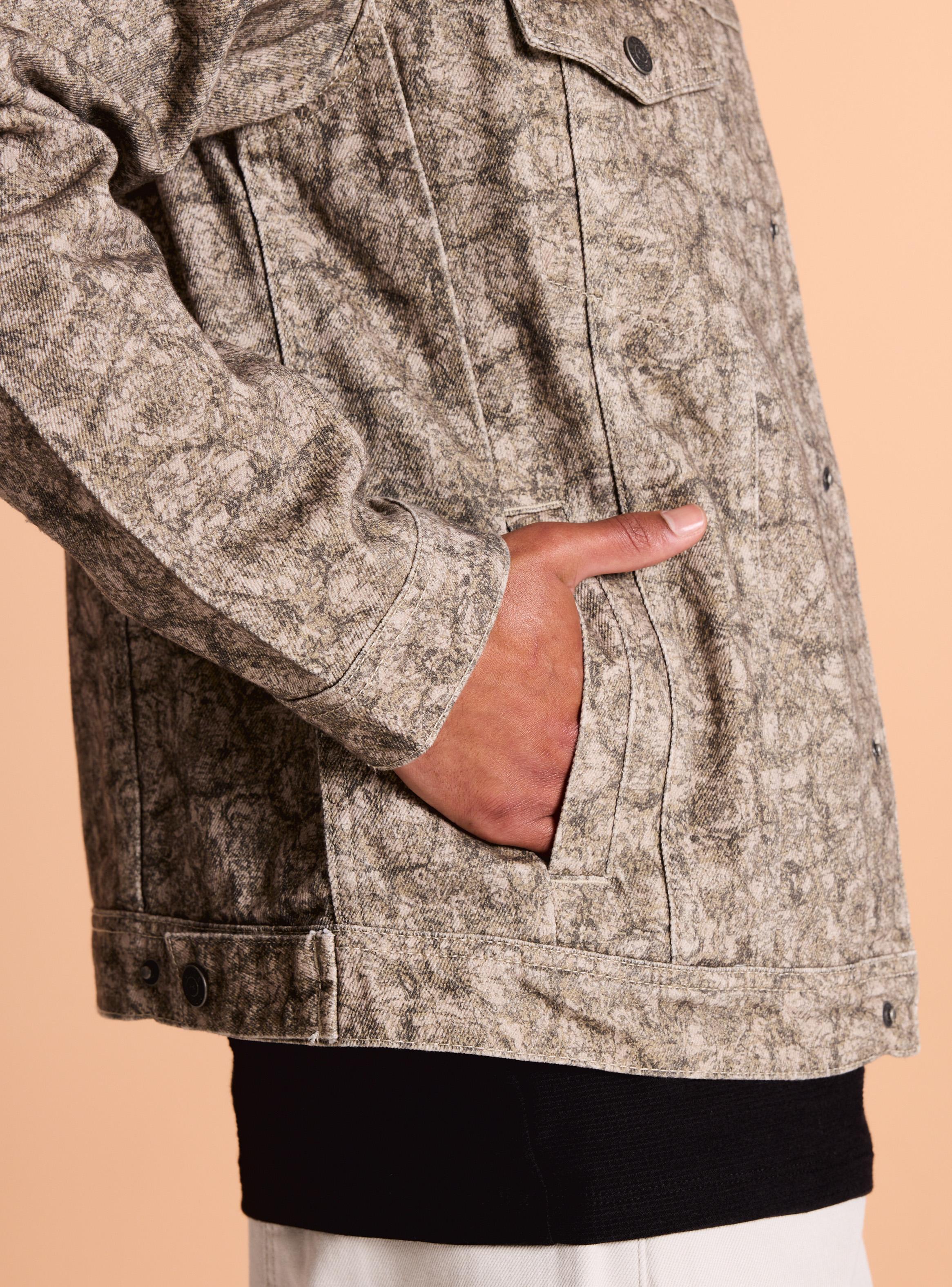 Chaqueta Trucker Estampada-3