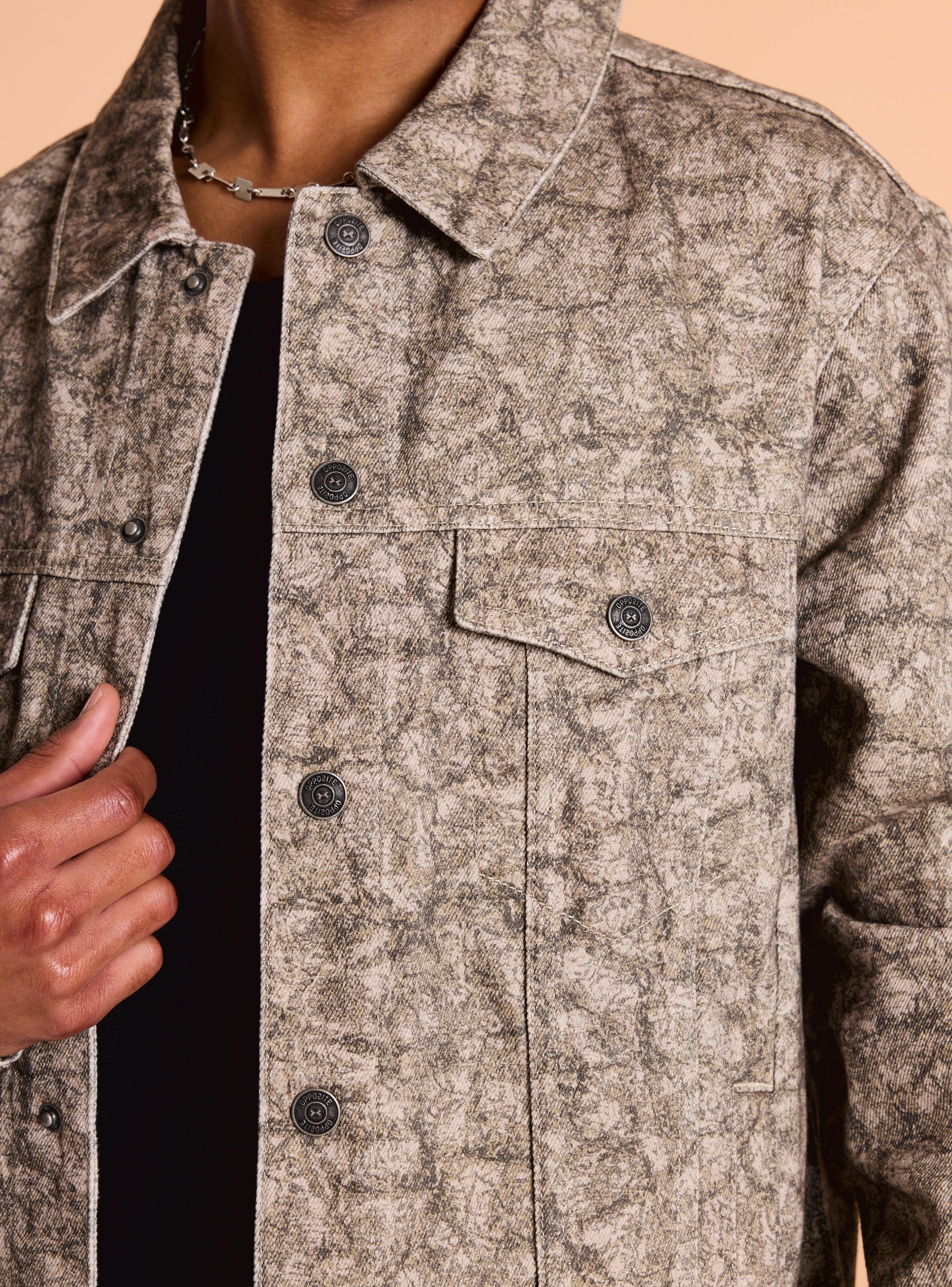 Chaqueta Trucker Estampada-2