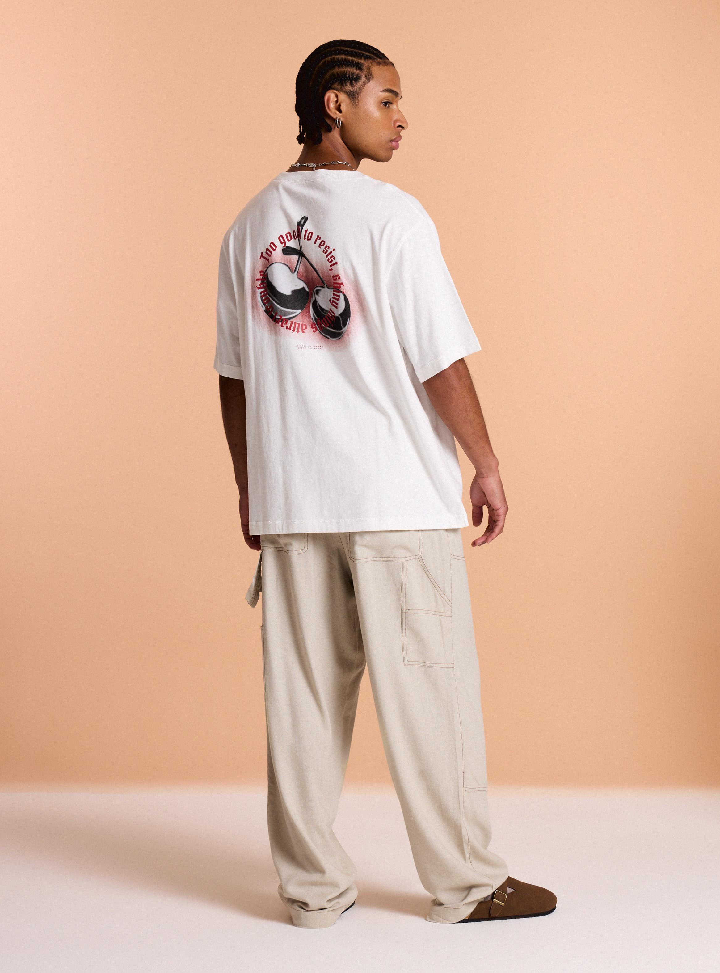 Polera Boxy Estampada-5