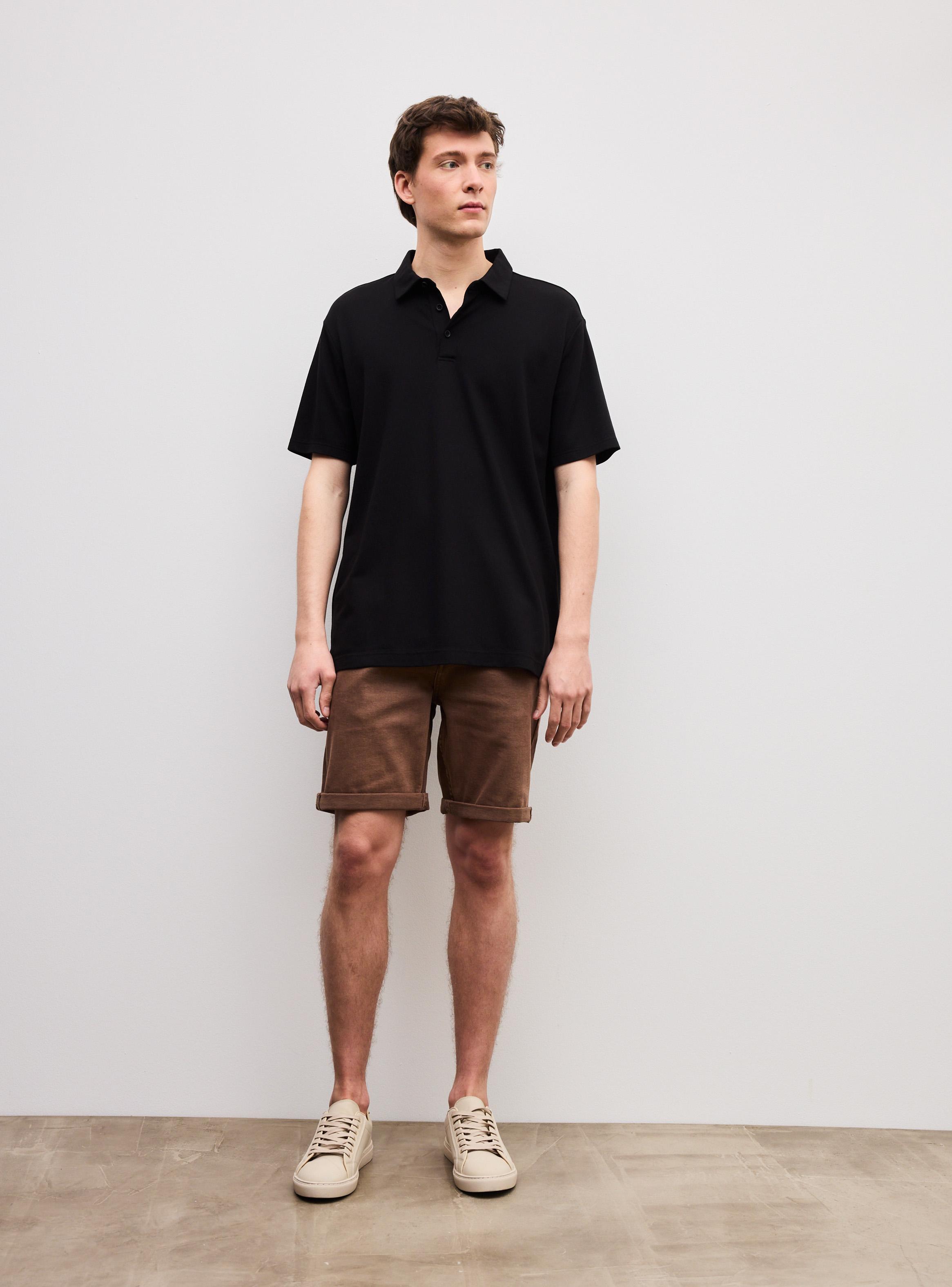 Polera Cuello Polo Con Botones-4