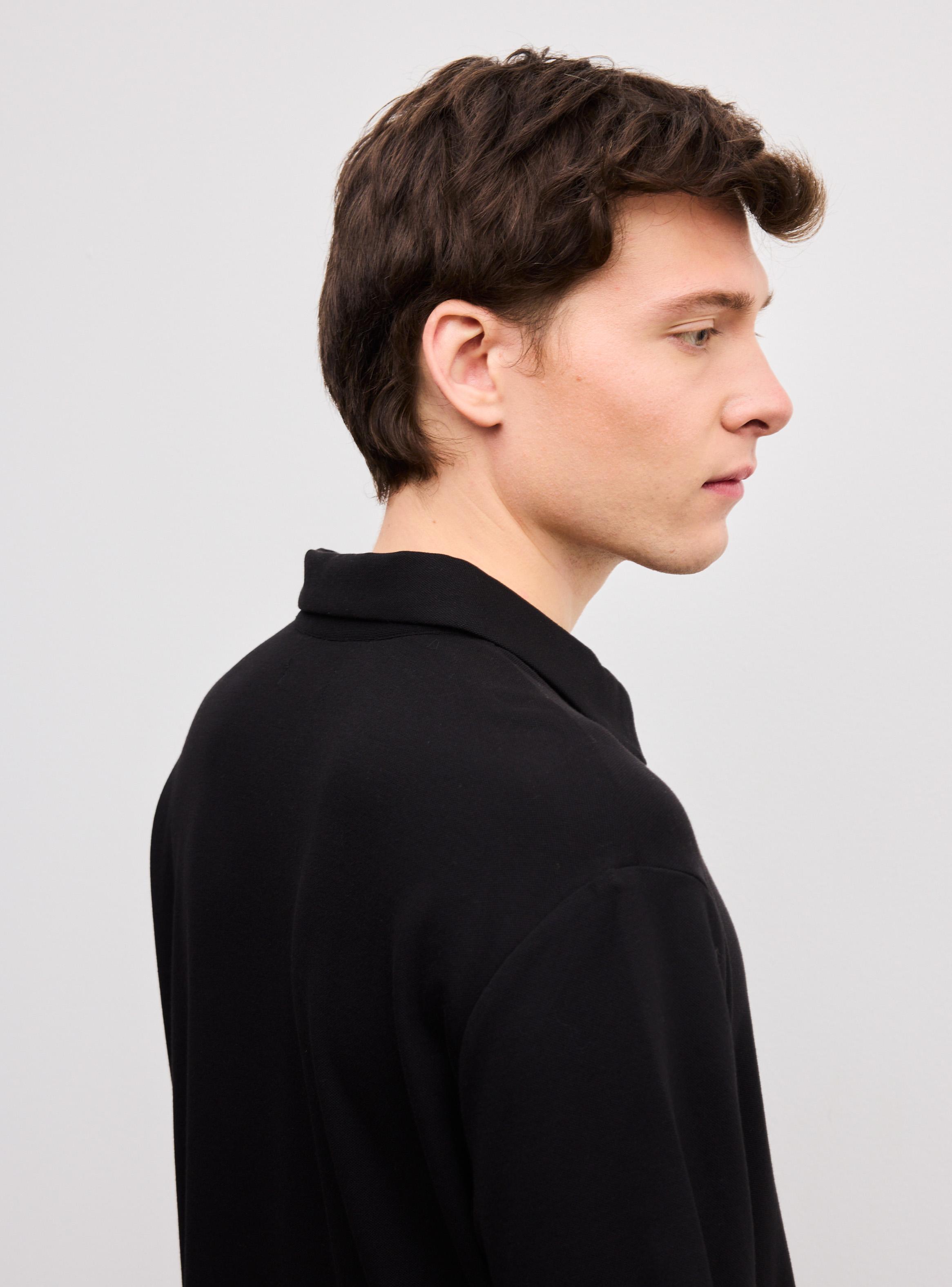 Polera Cuello Polo Con Botones-3