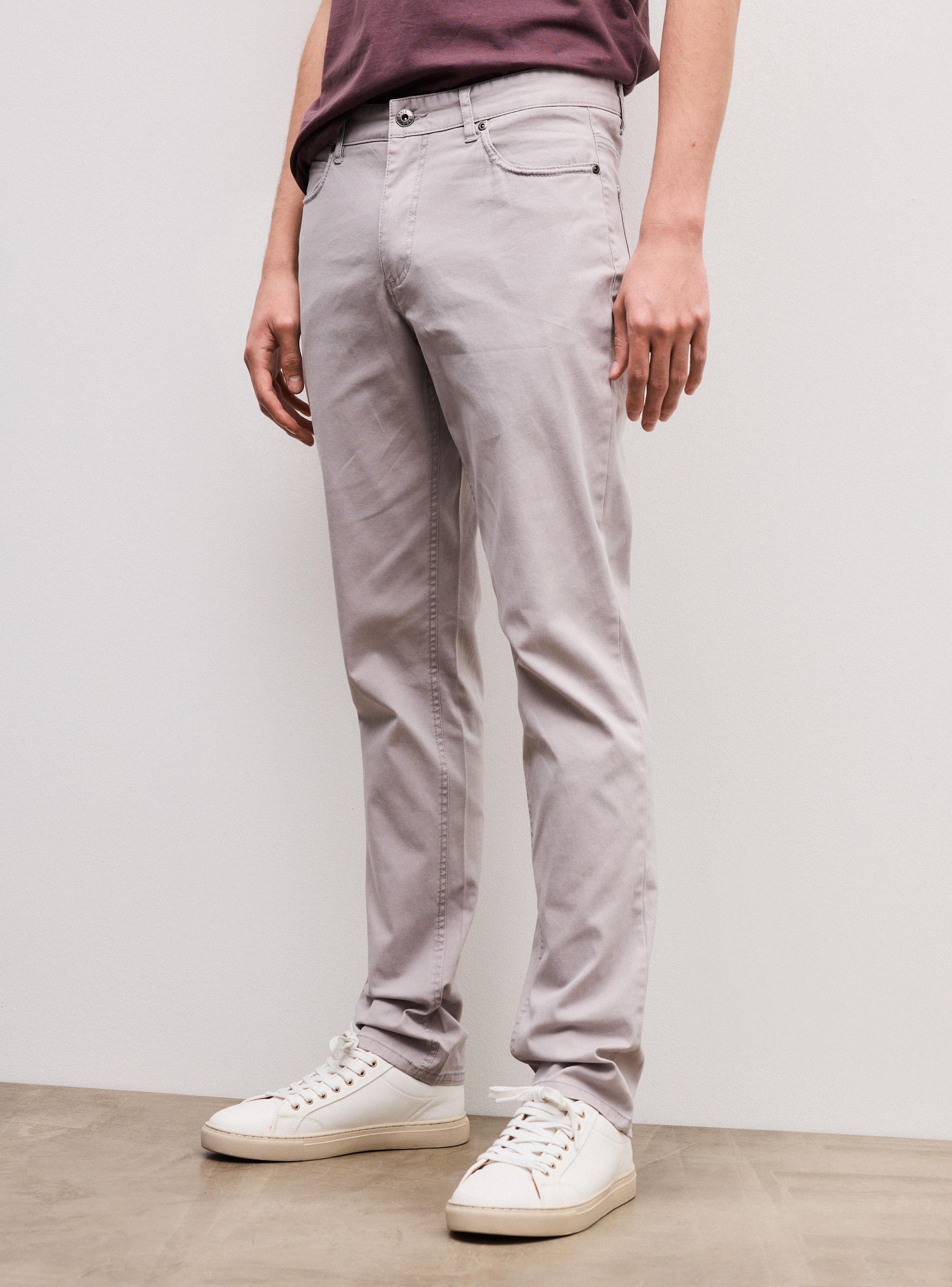Pantalón Corte 5 Bolsillos Slim Fit-0