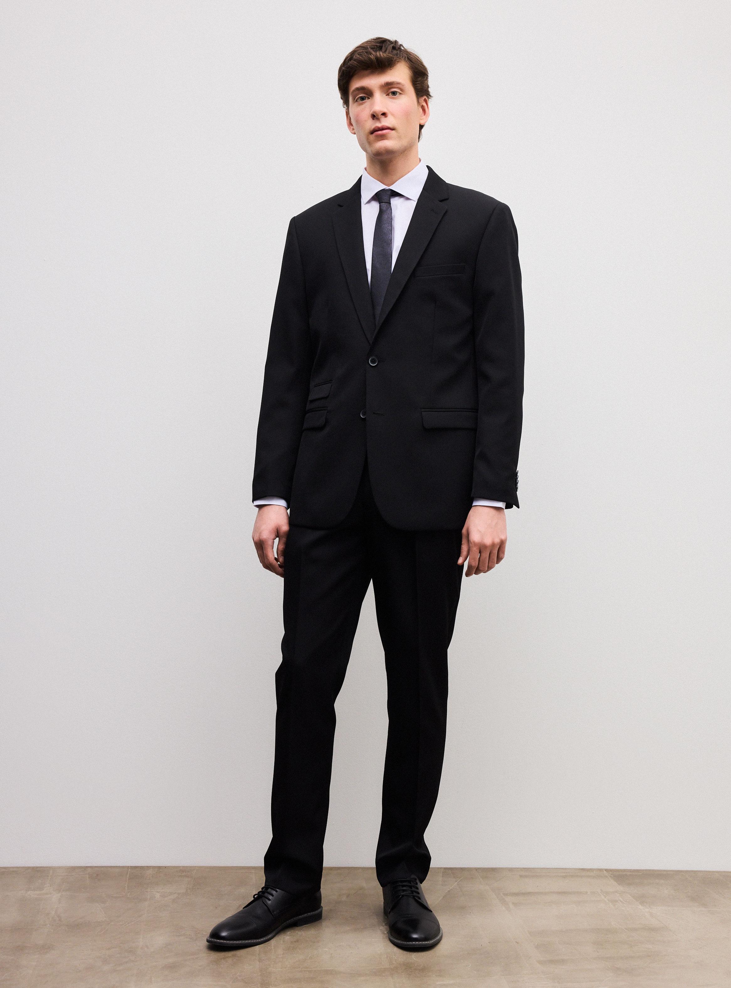 Traje Recto Liso Slim Fit-4