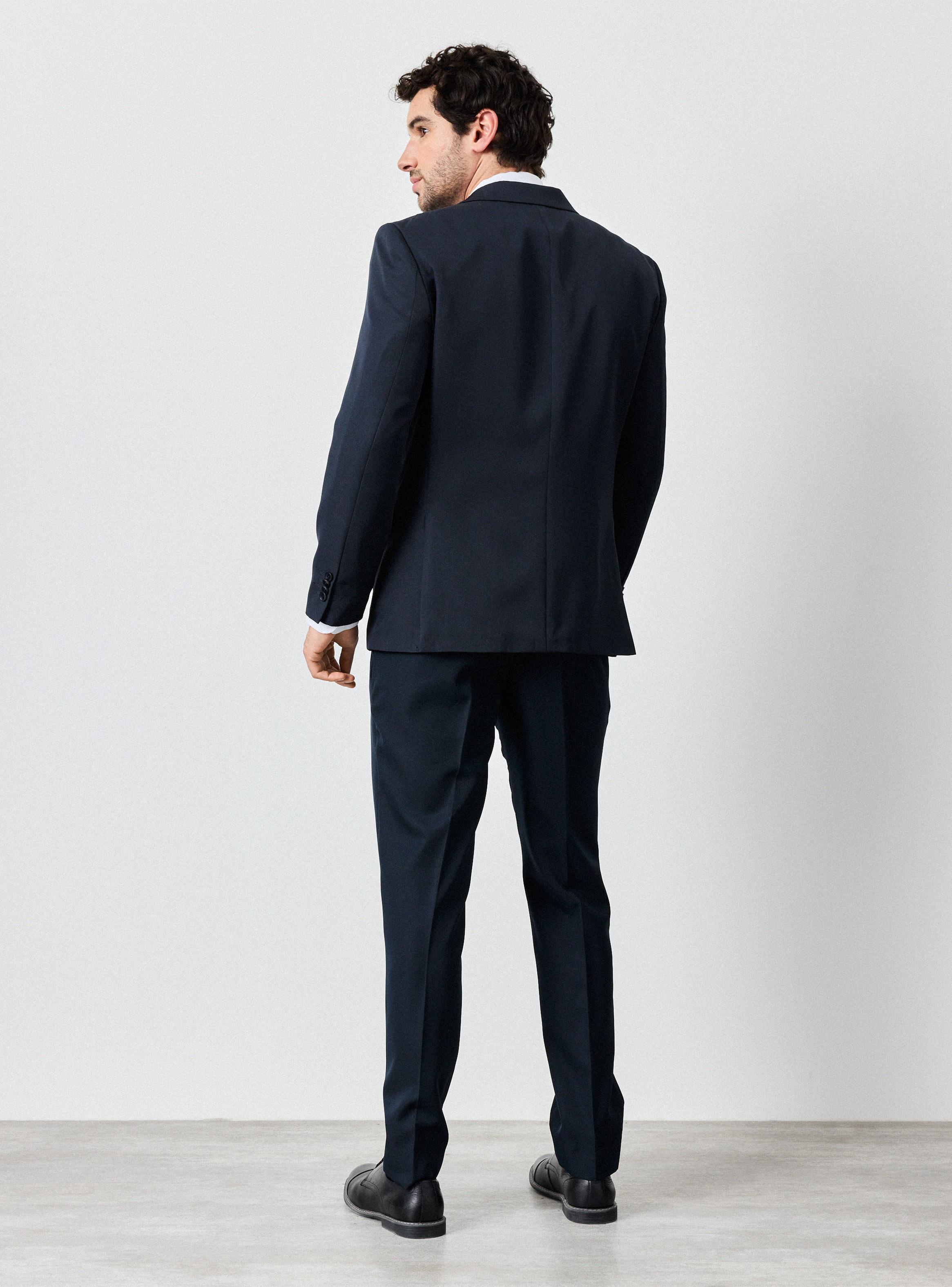 Traje Recto Liso Slim Fit-5