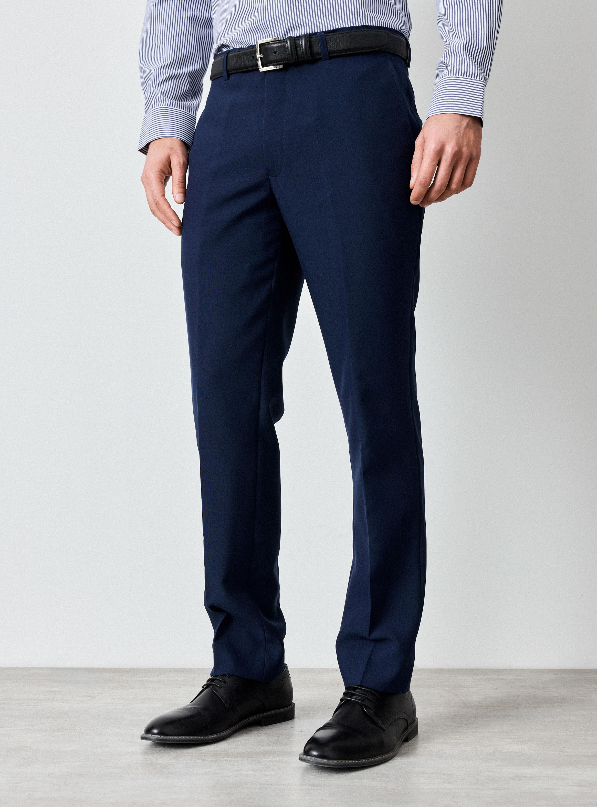 Pantalón Vestir Slim Fit Oxford-0