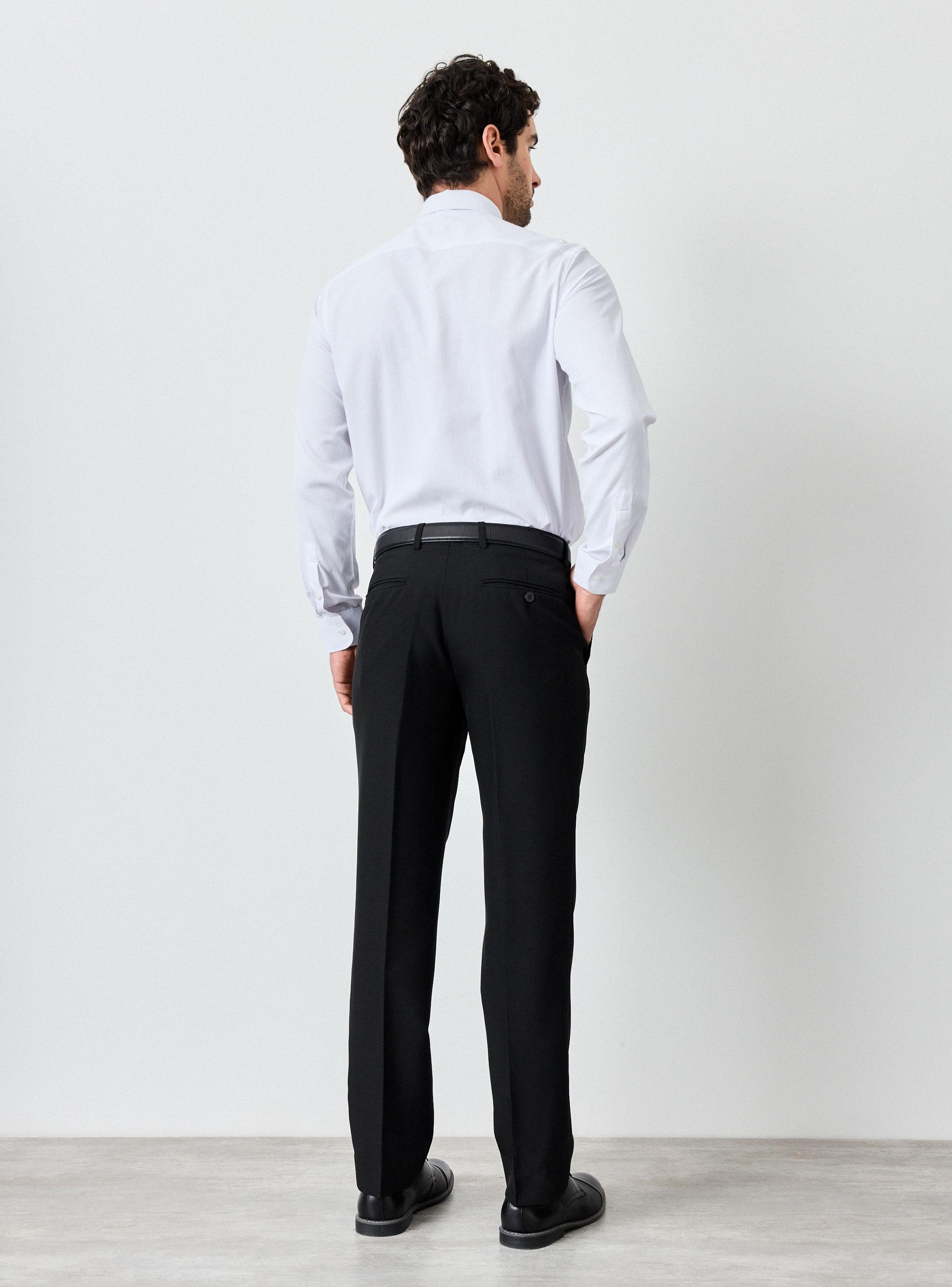 Pantalón Vestir Slim Oxford-5