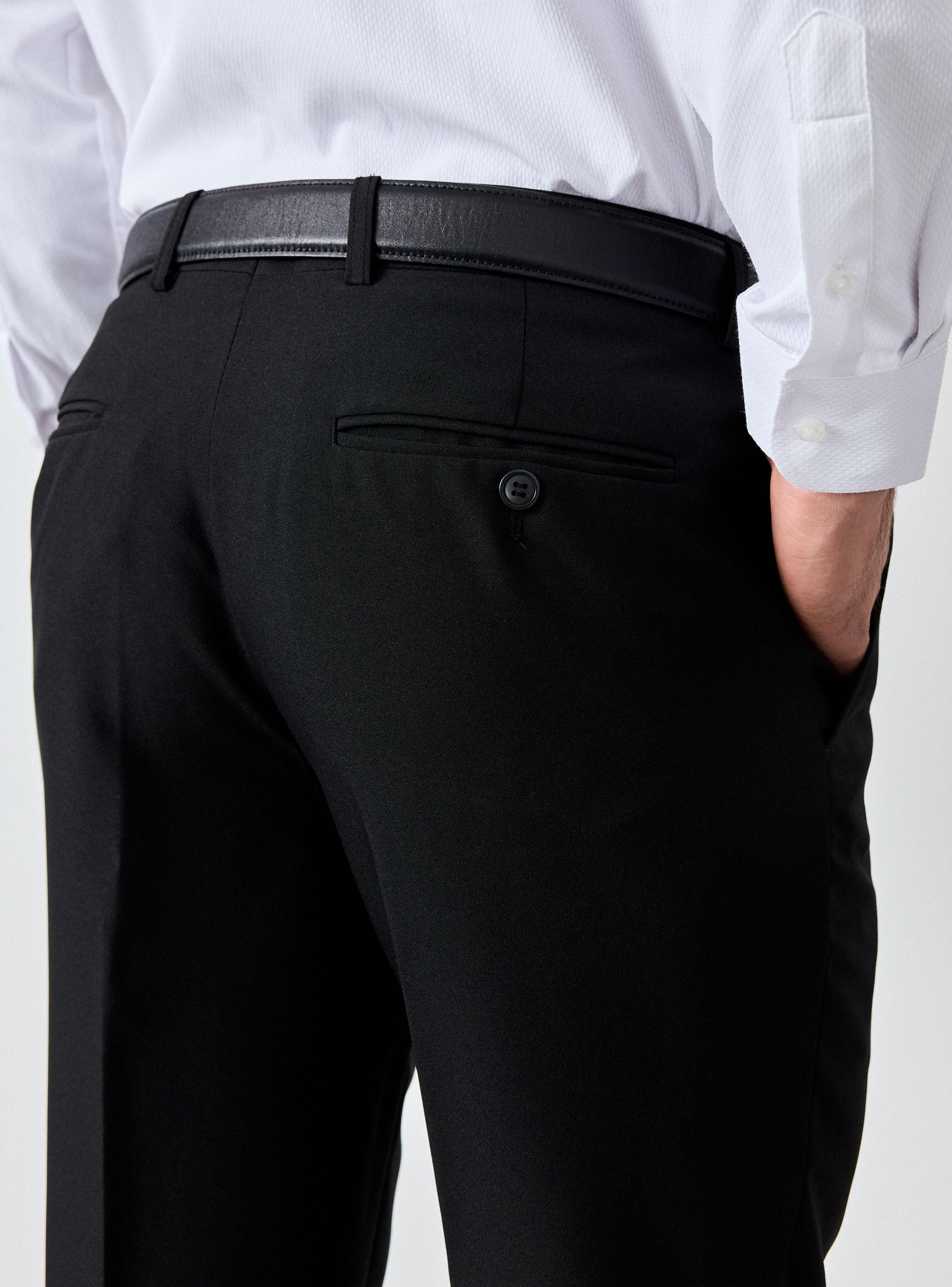 Pantalón Vestir Slim Oxford-3