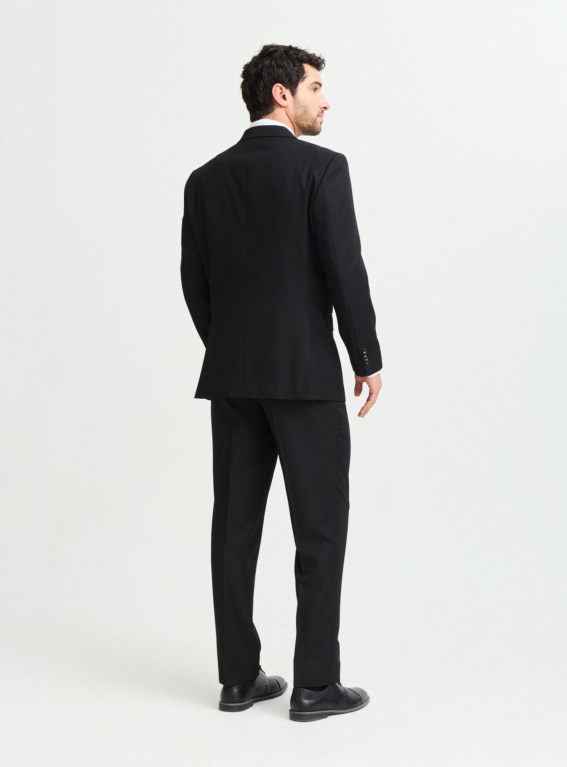 Traje Recto Regular Fit Liso-5