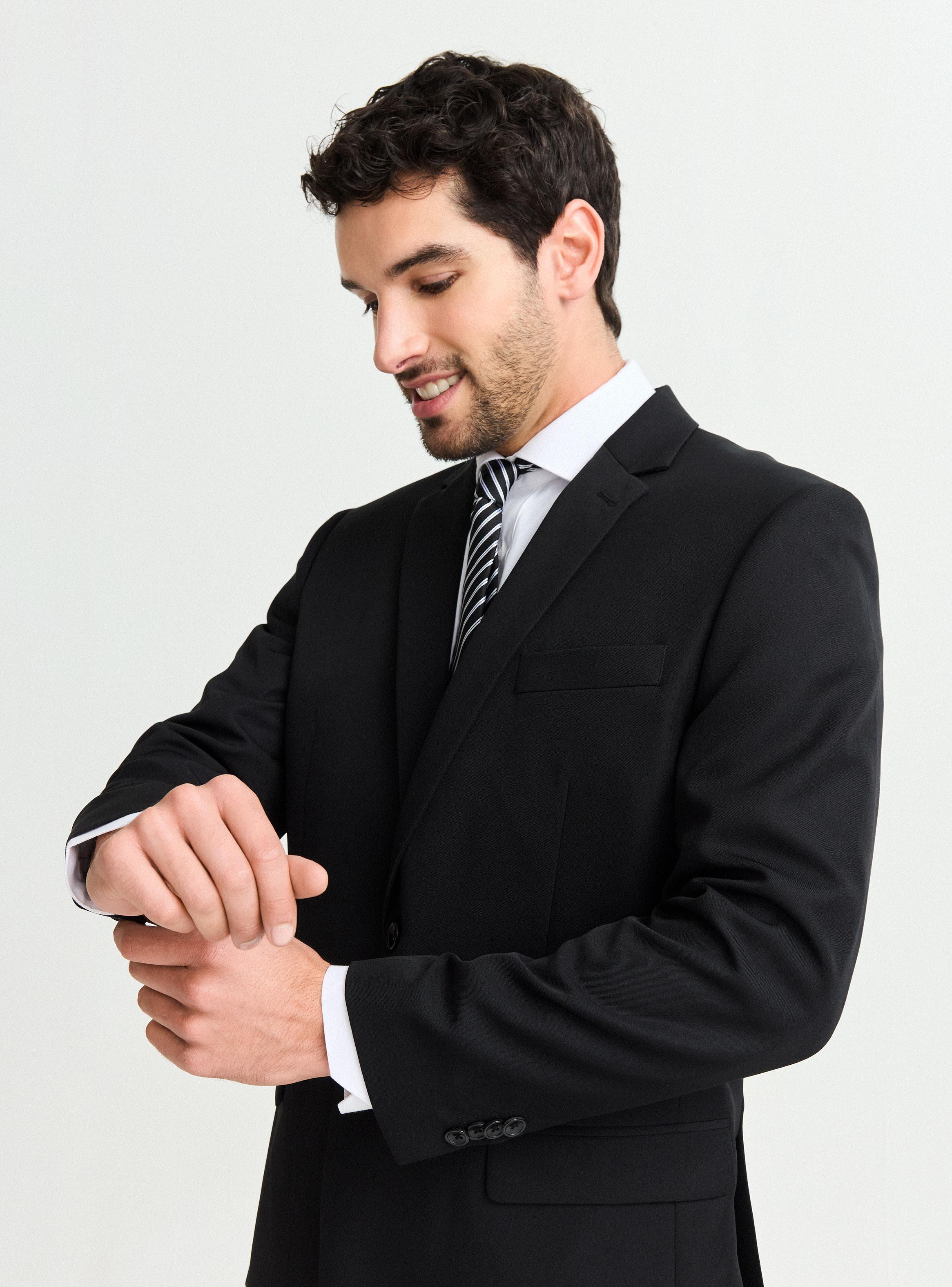 Traje Recto Regular Fit Liso-2