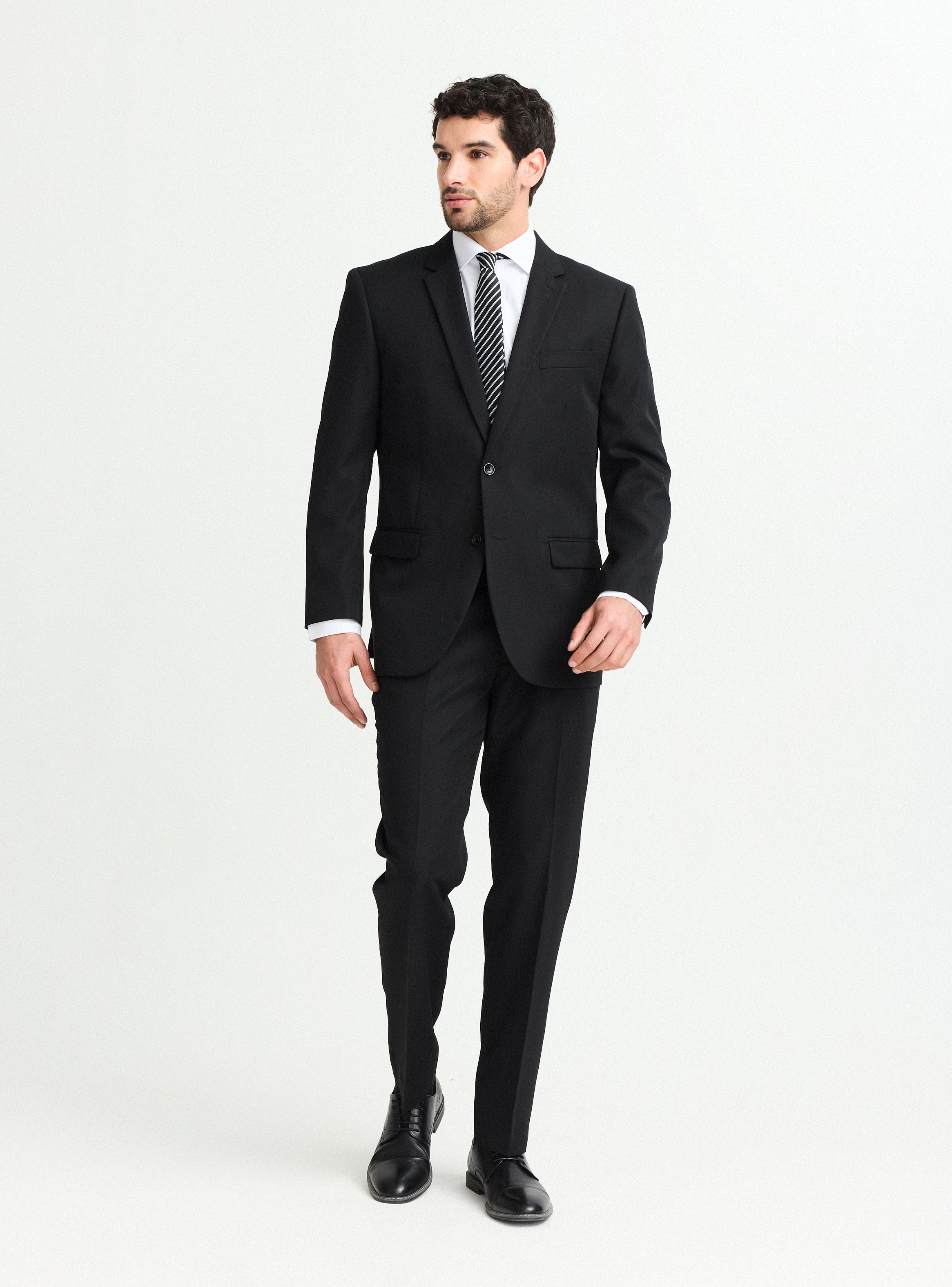 Traje Recto Regular Fit Liso-4