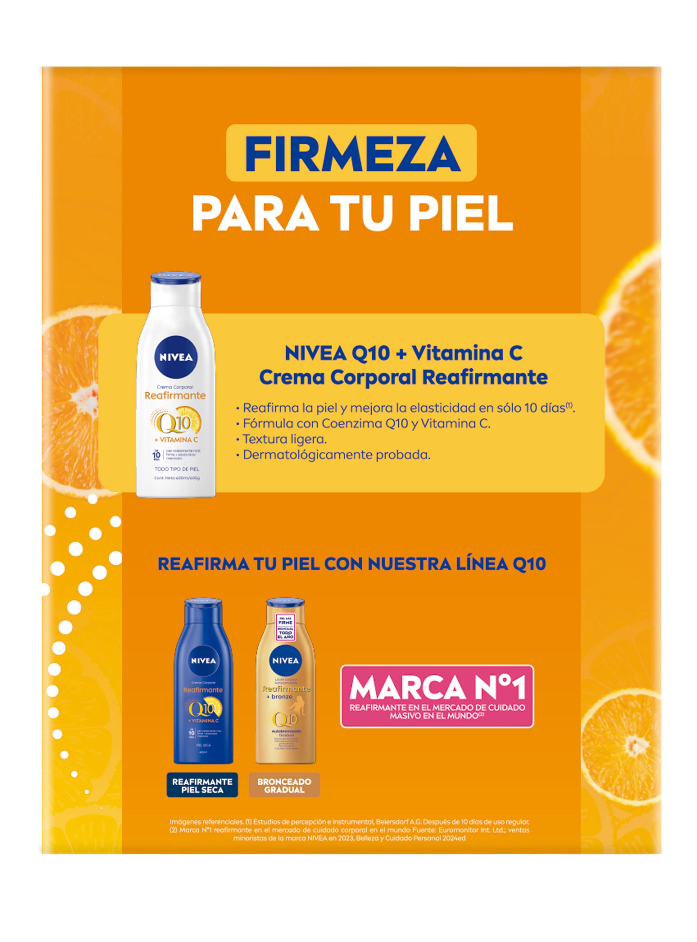 Pack Nivea Reafirmante Q10 400 ml x2-3
