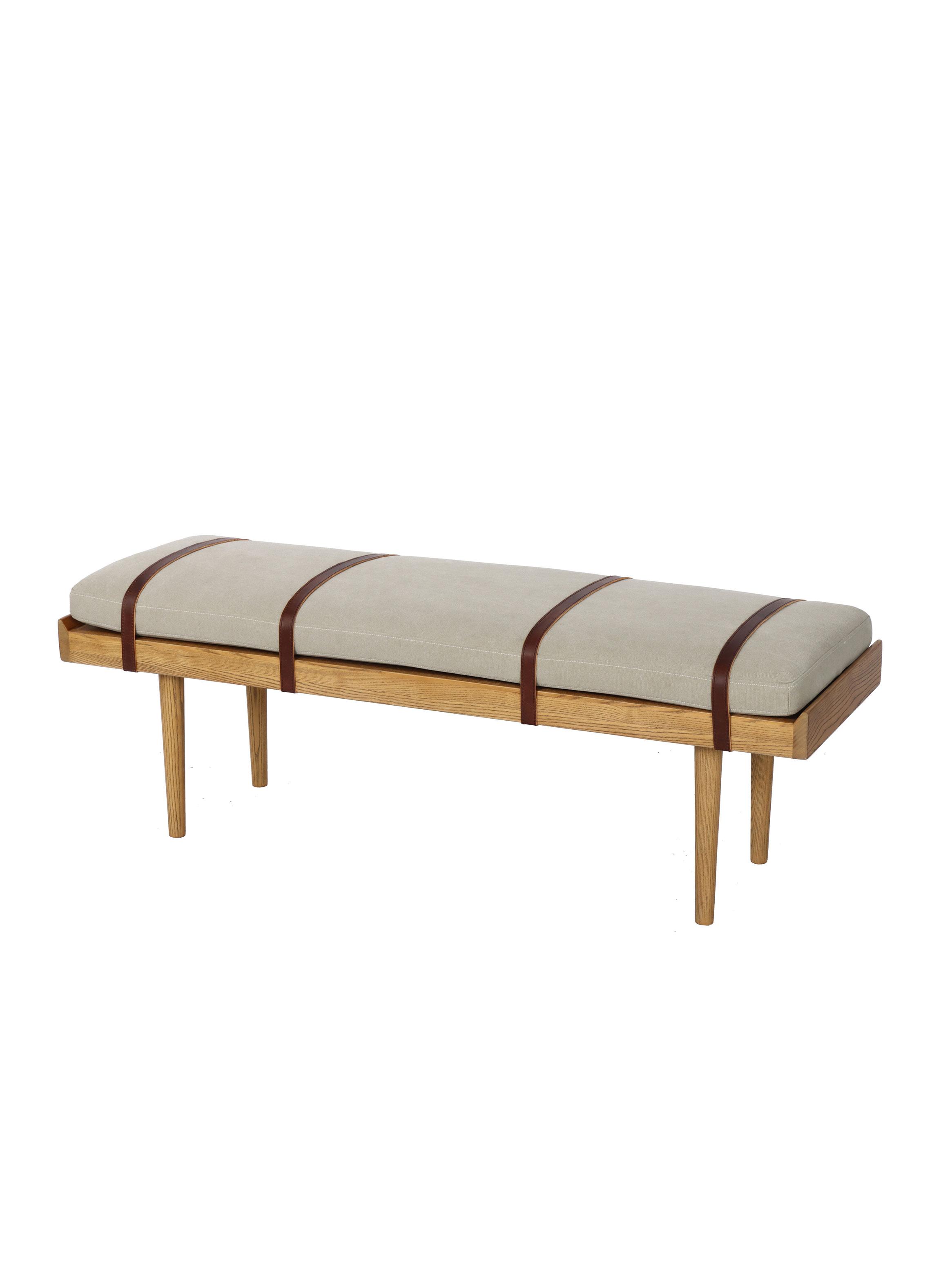Banqueta Tribal 130x42x45.5 cm-2