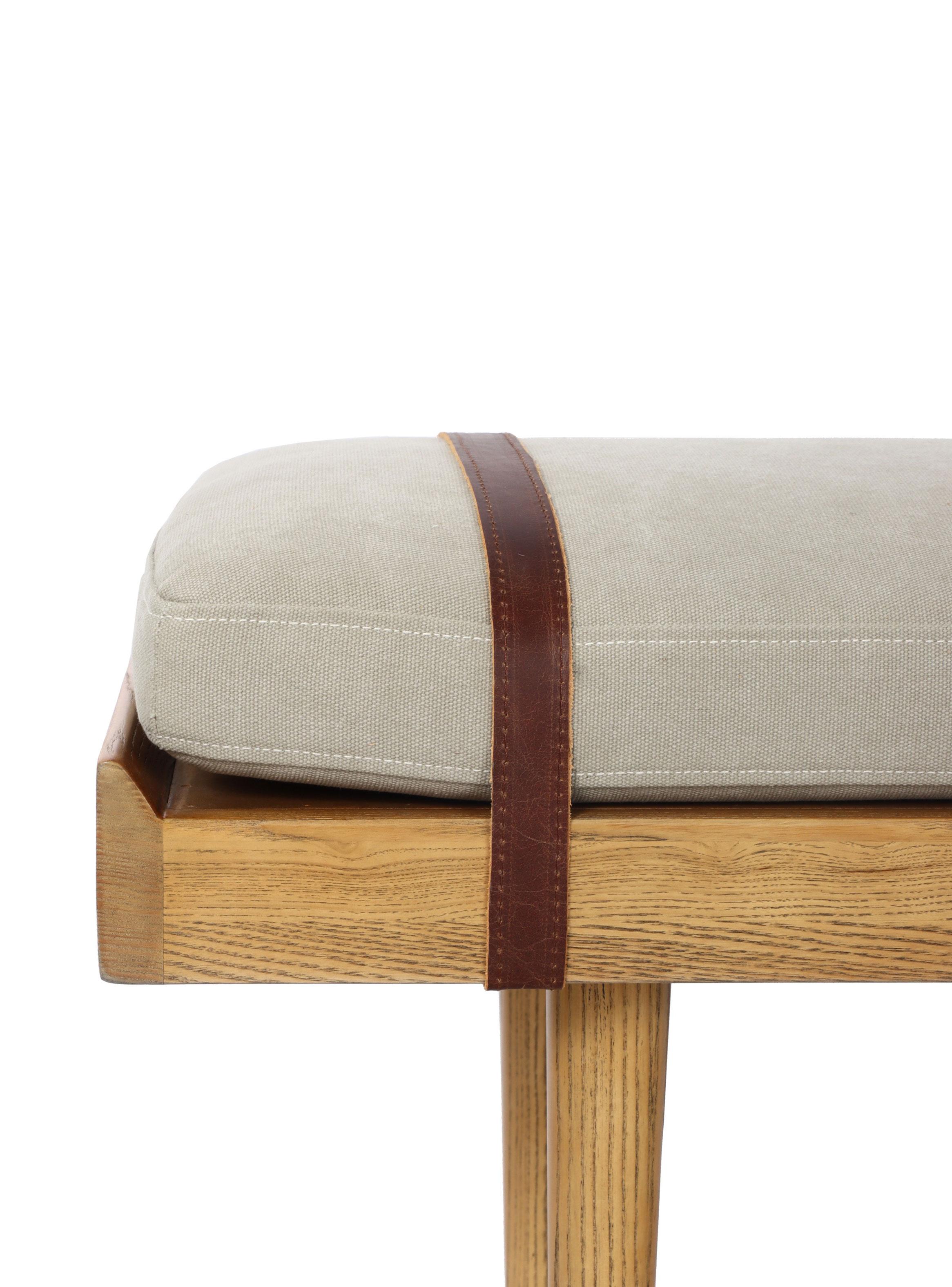 Banqueta Tribal 130x42x45.5 cm-5