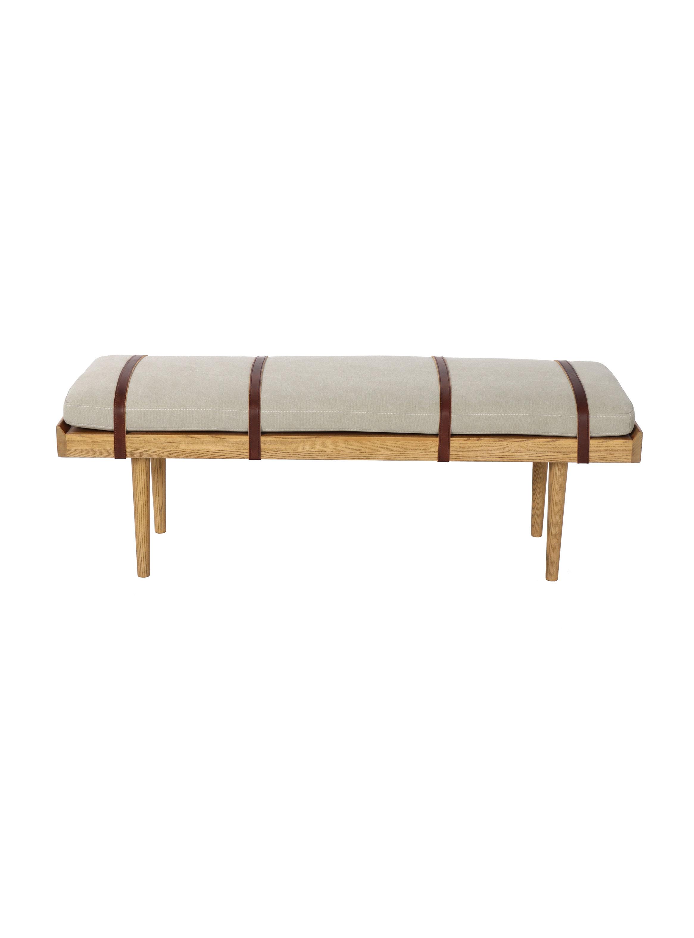 Banqueta Tribal 130x42x45.5 cm-4