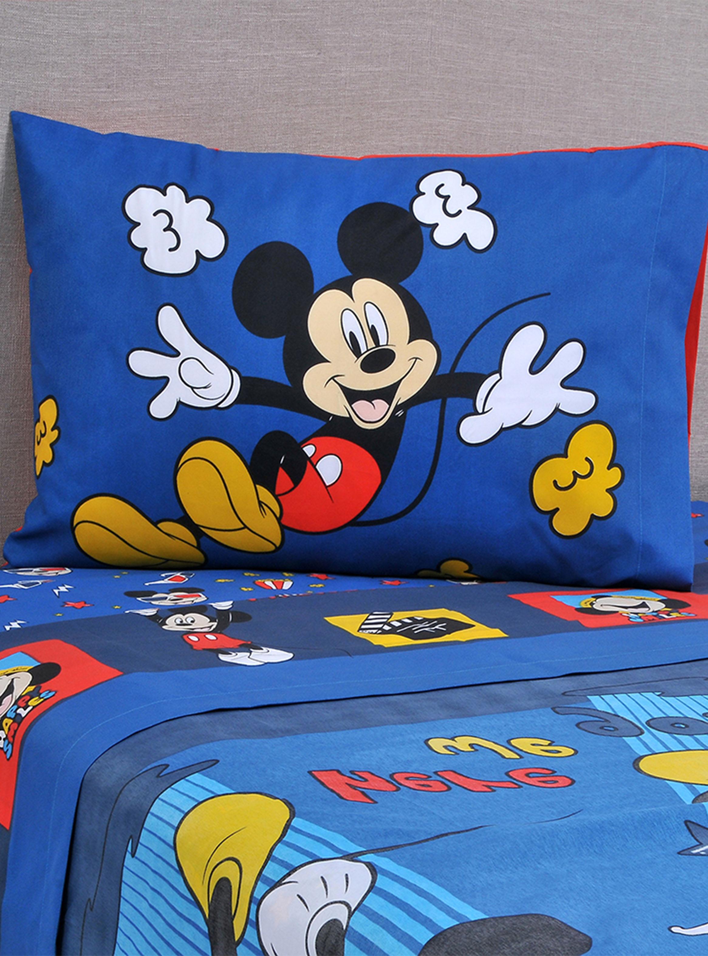 Juego de Sábana 1.5 Plazas Single Mickey Movie-0