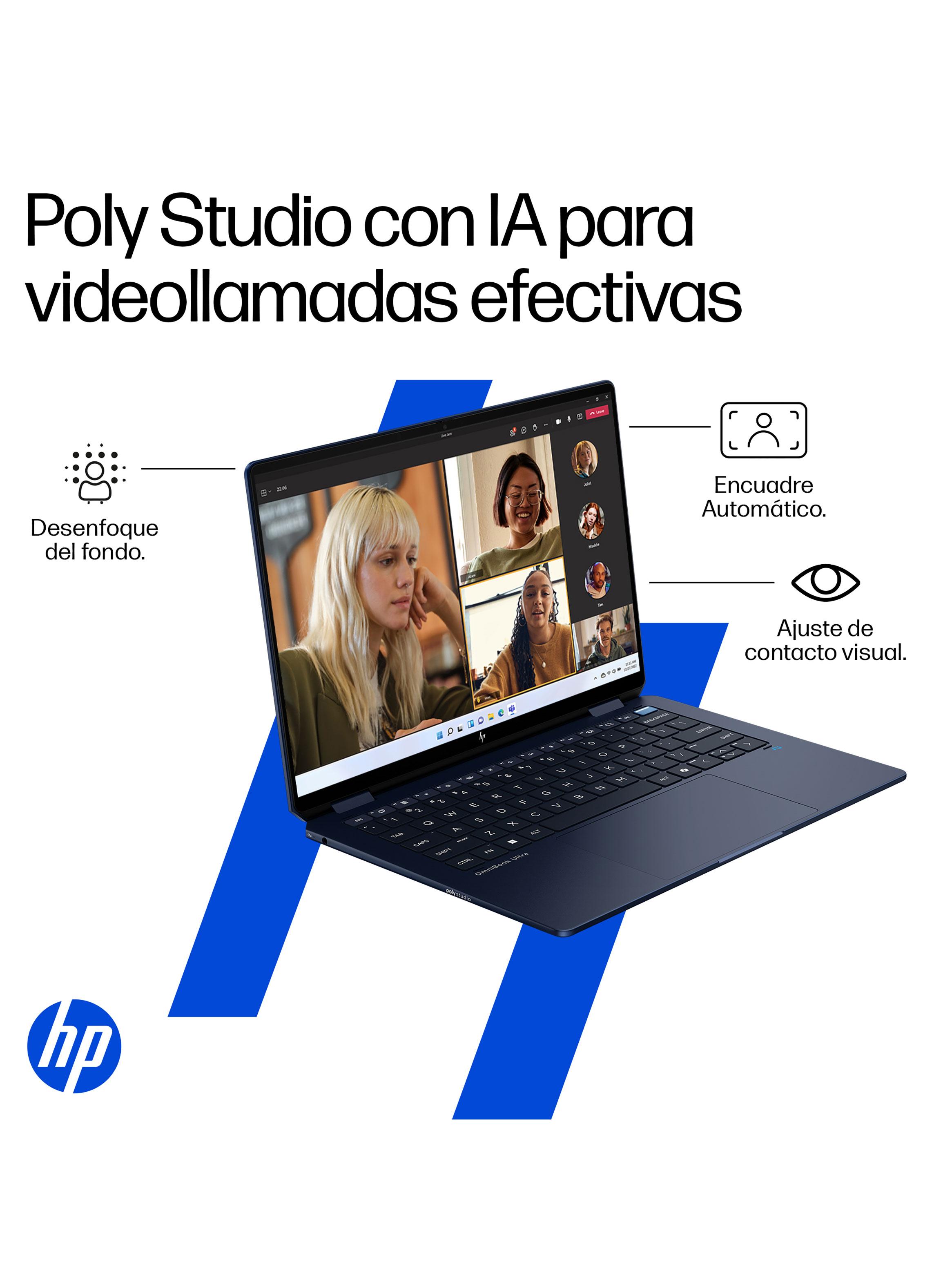 Notebook OmniBook Ultra Flip 14-FH0001LA Intel Core Ultra 9 32GB 14' 2.8K OLED Táctil + Lápiz HP-7