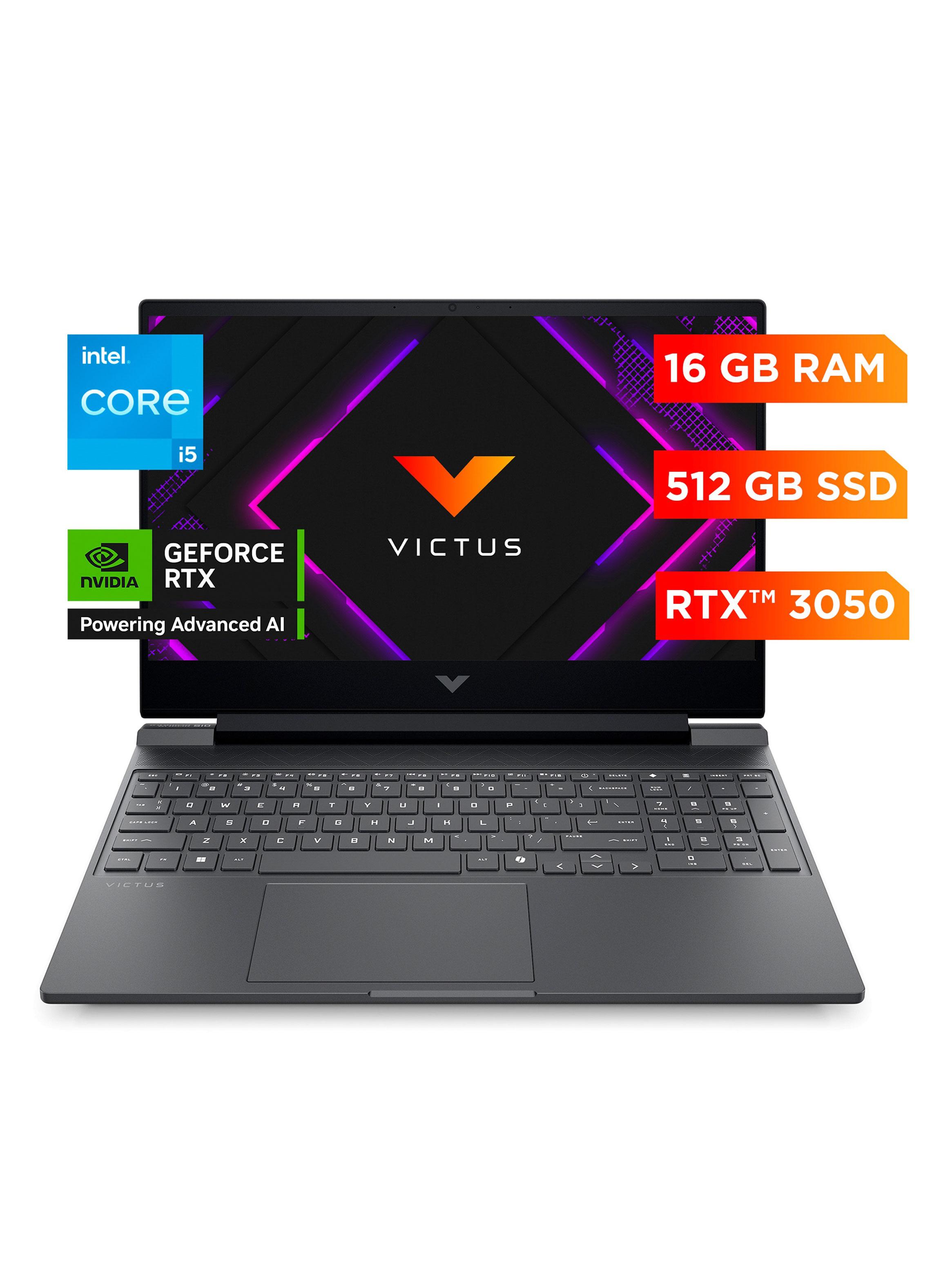 Notebook Gamer Victus 15-fa2014LA Intel Core i5 16GB RAM 512GB SSD NVIDIA RTX 3050  15.6' FHD 144Hz-2