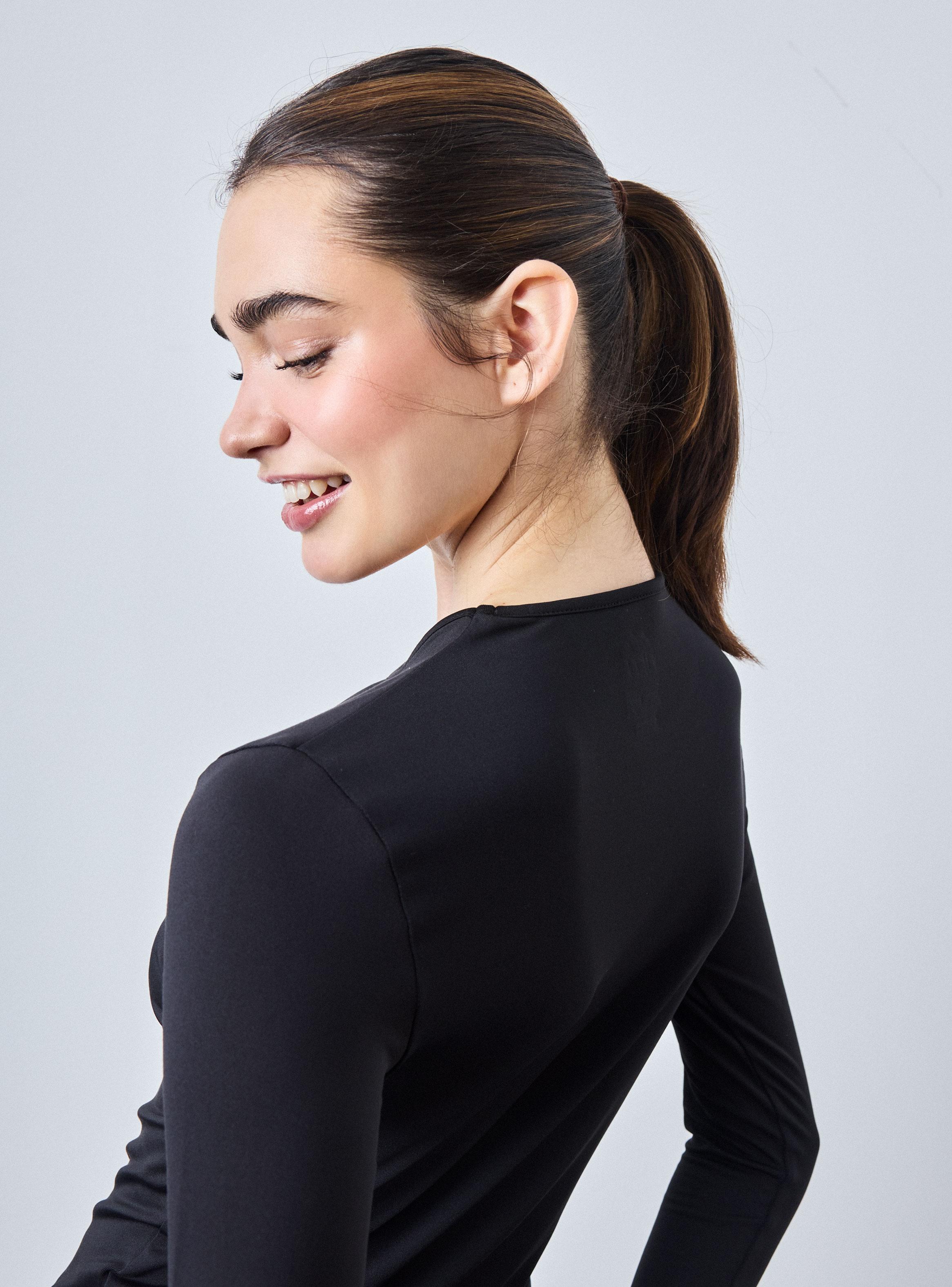 Primera Capa Camiseta Térmica Ajustada-3