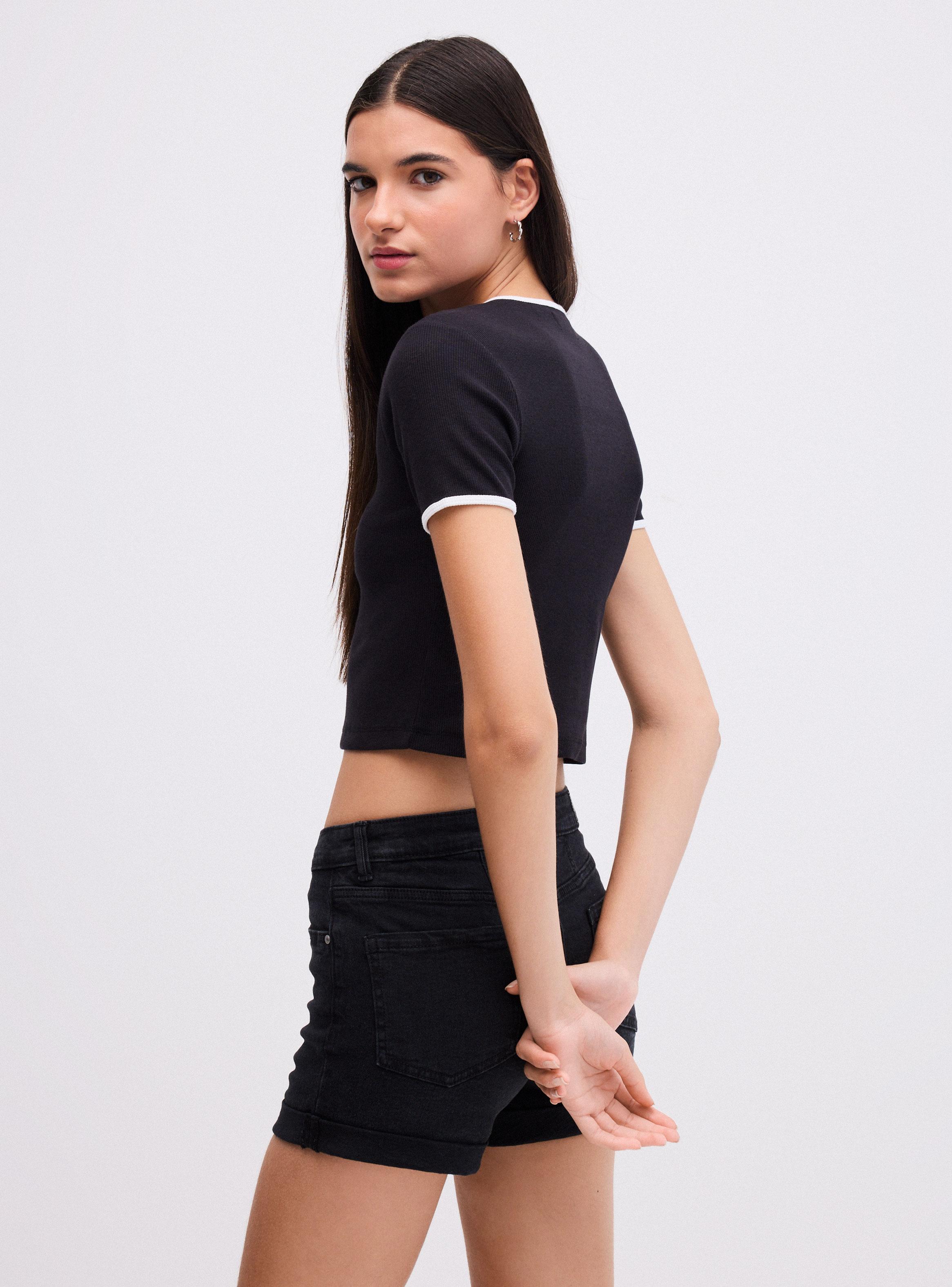 Polera con Piping a Contratono-1