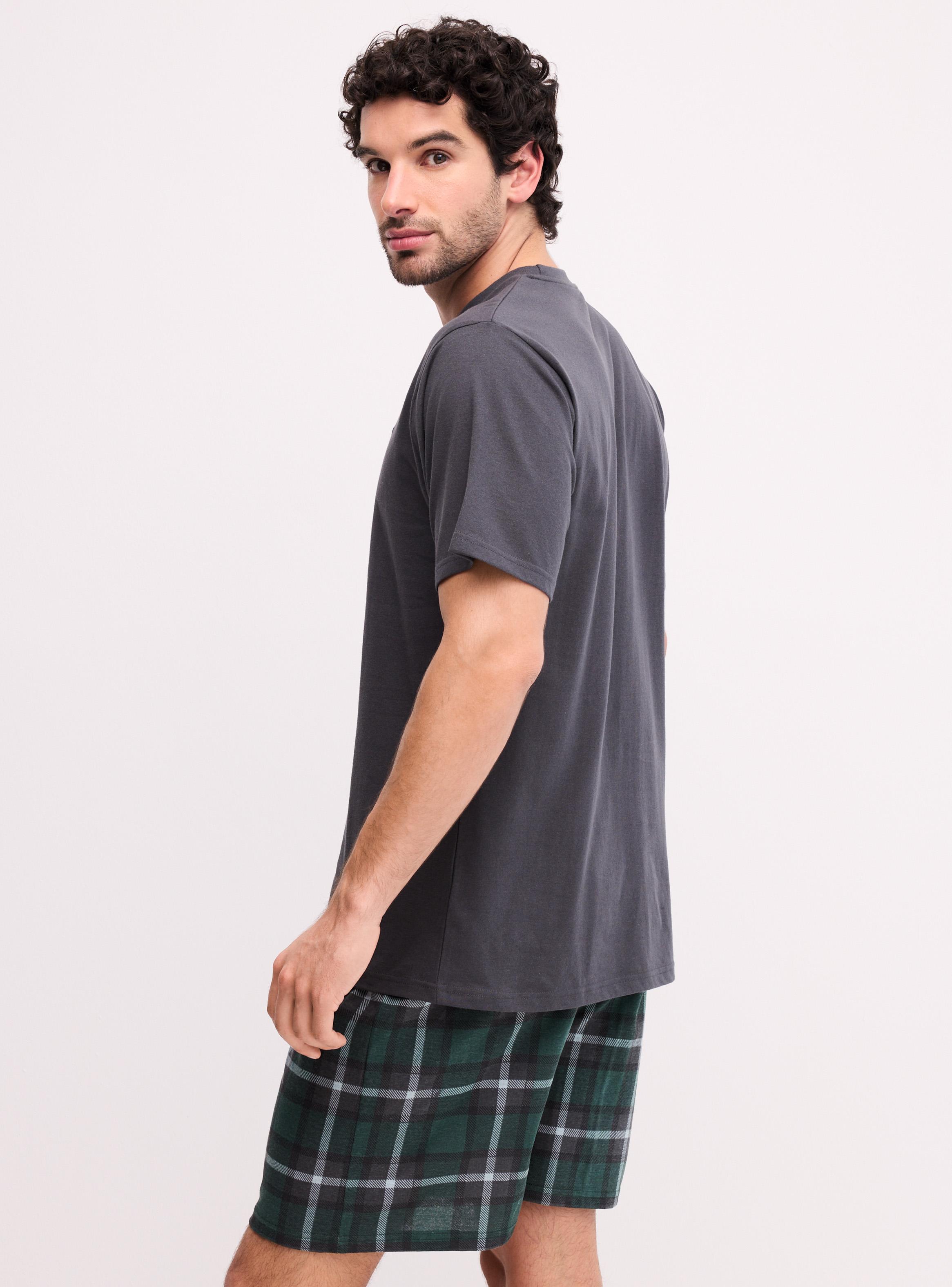 Pijama Cuello Redondo Algodón-1