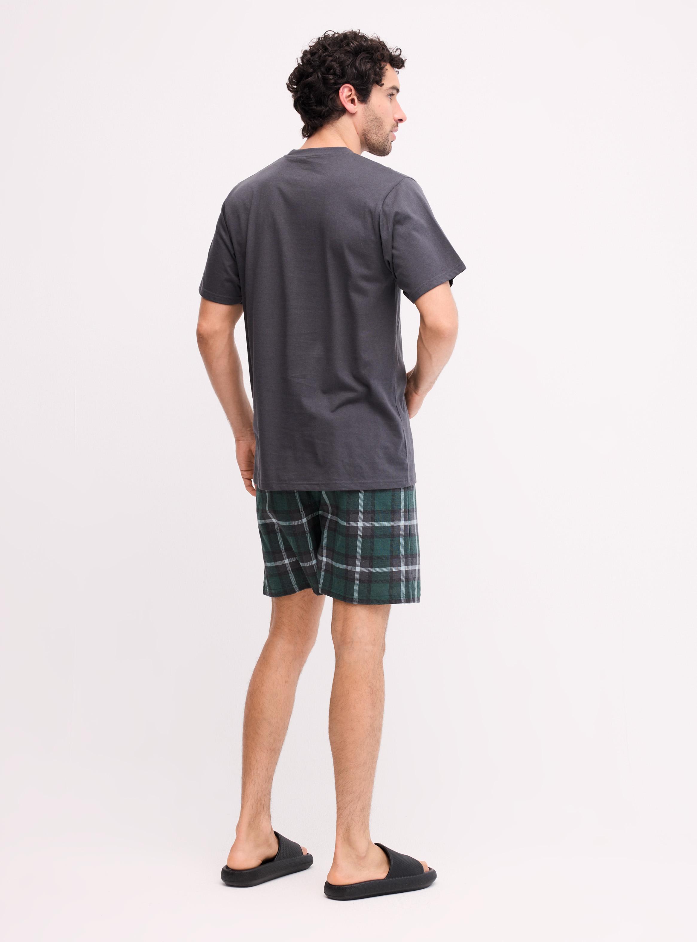 Pijama Cuello Redondo Algodón-5