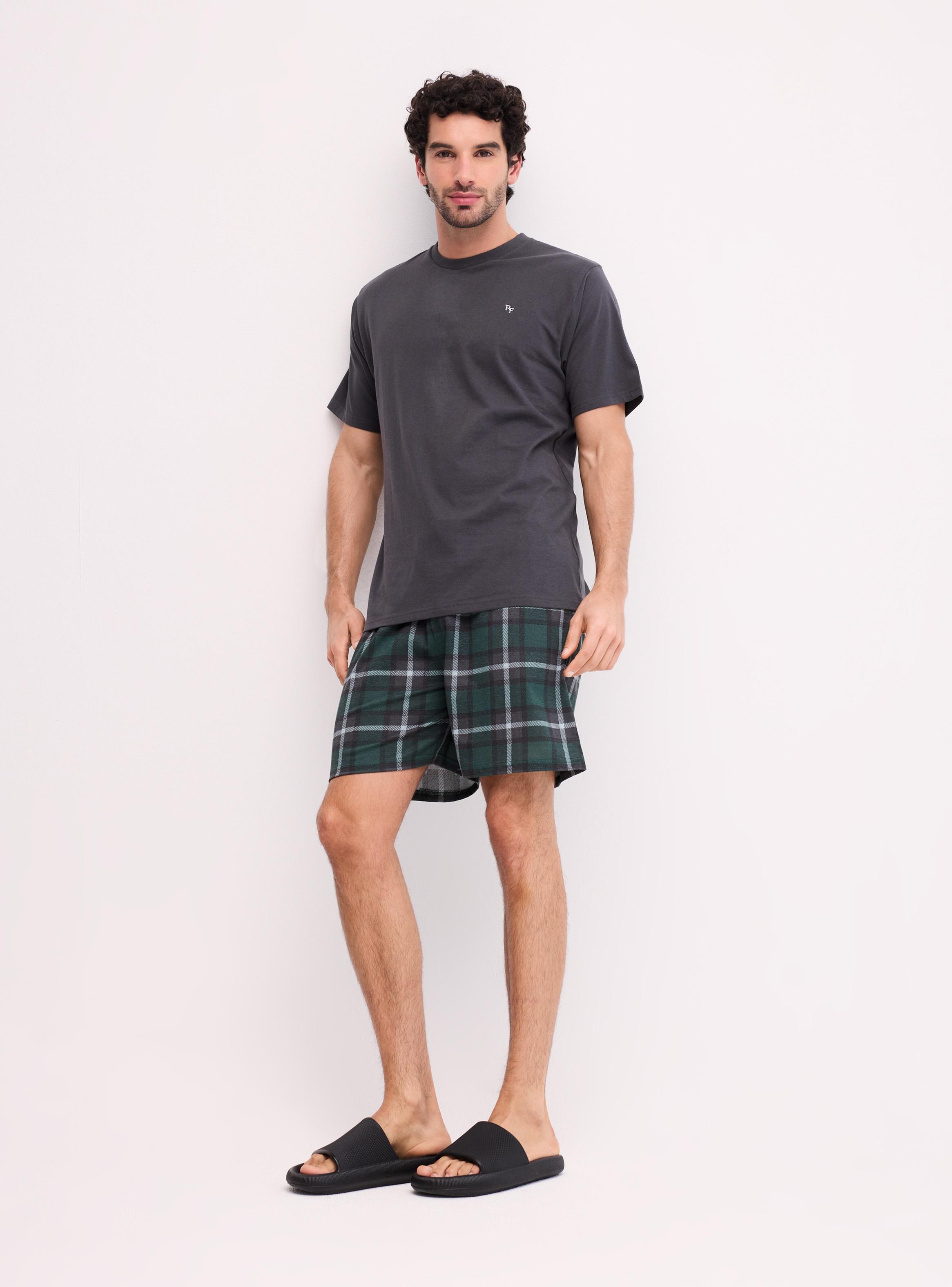 Pijama Cuello Redondo Algodón-4