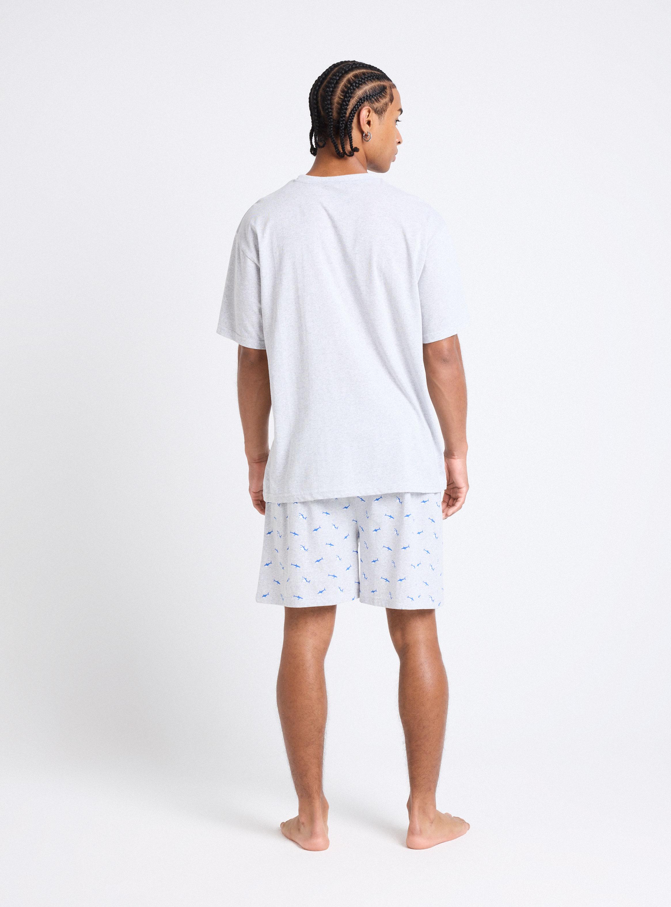 Pijama Cuello Redondo Algodón-5