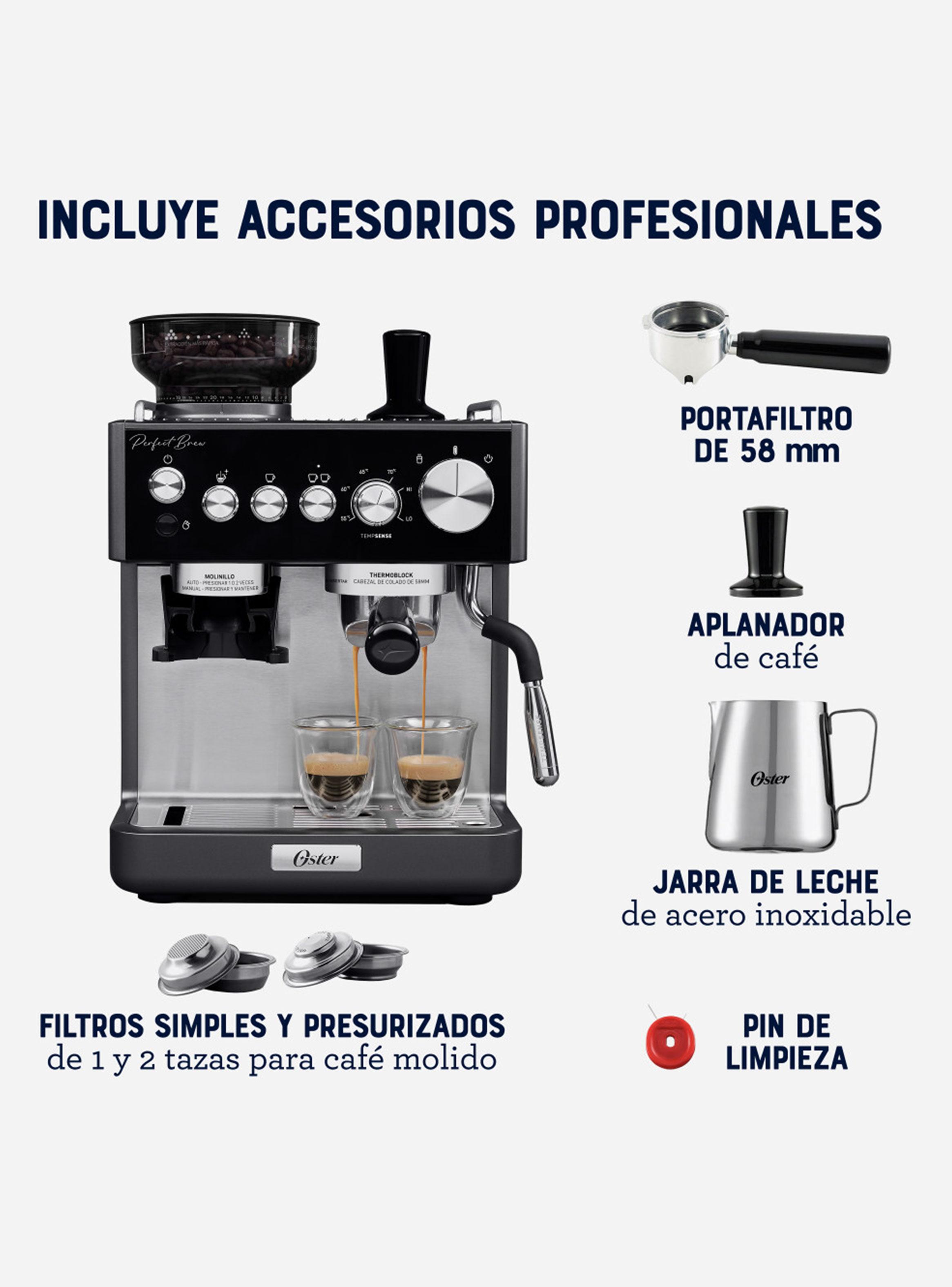 Cafetera Espresso Perfect Brew 7301 Gris-2