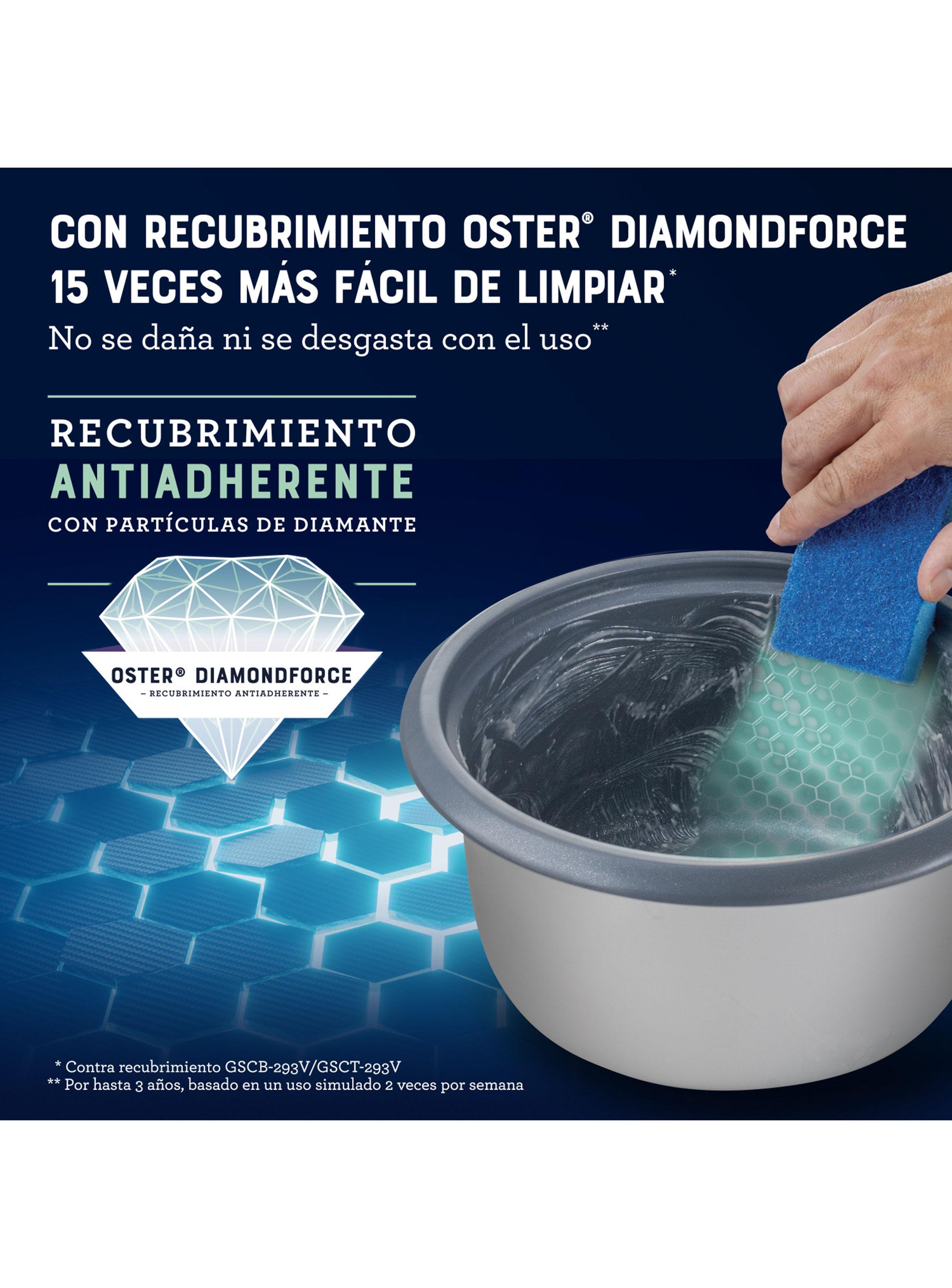 Arrocera de 7 Tazas con DiamondForce CKSTRCB7DFWHT-3
