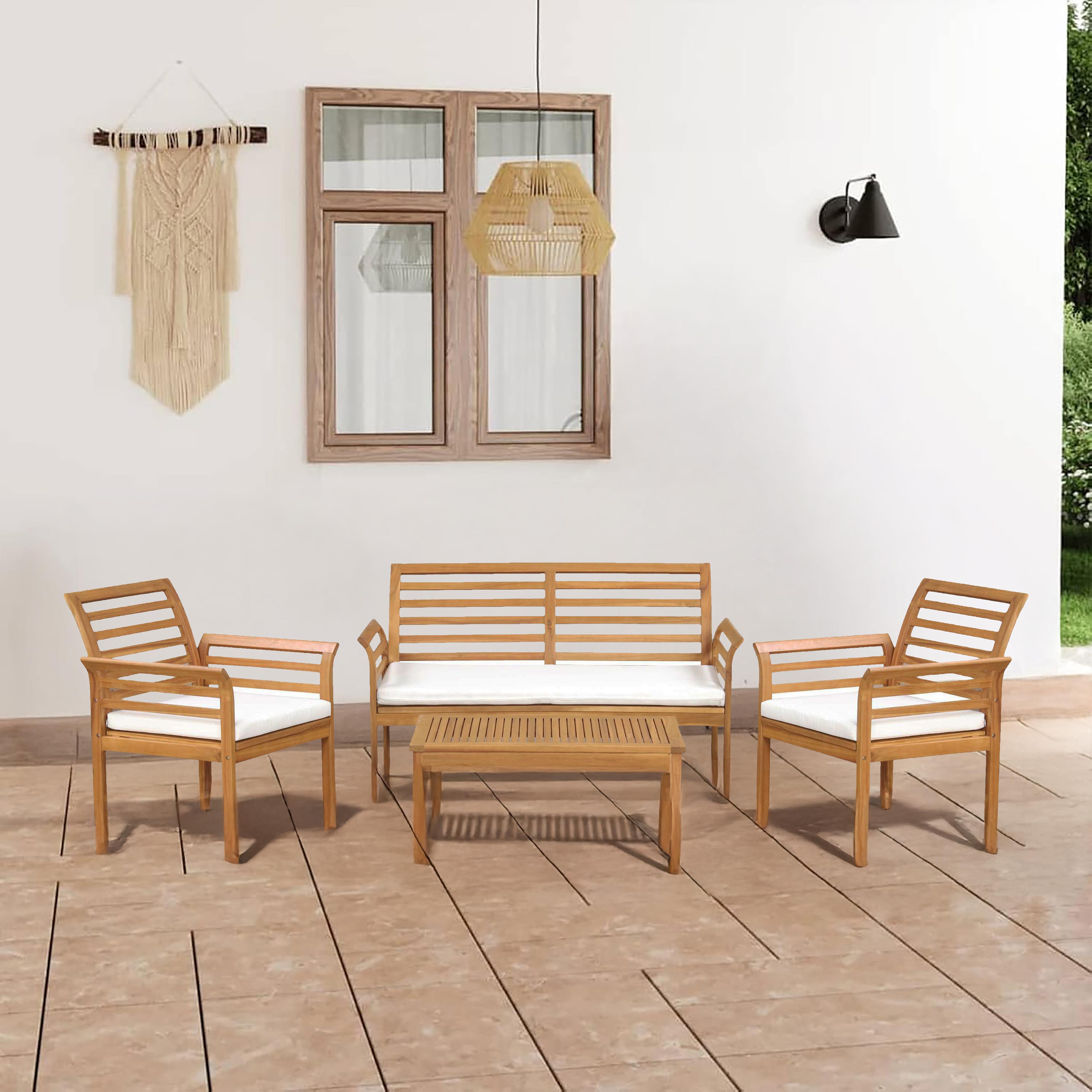 Juego De Living Acacia 4 Personas-2