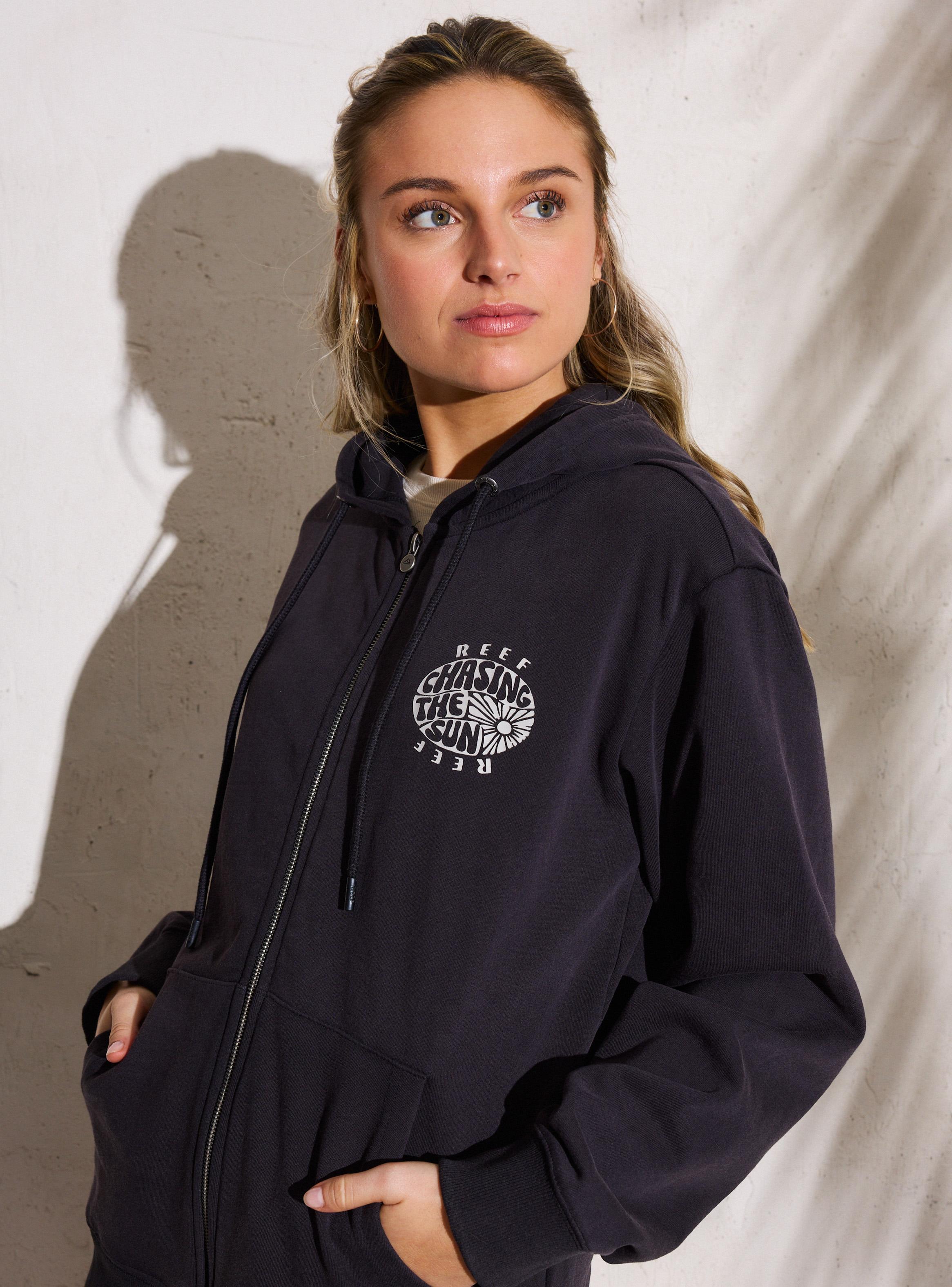 Polerón Zipper con Estampado en Pecho y Espalda-2