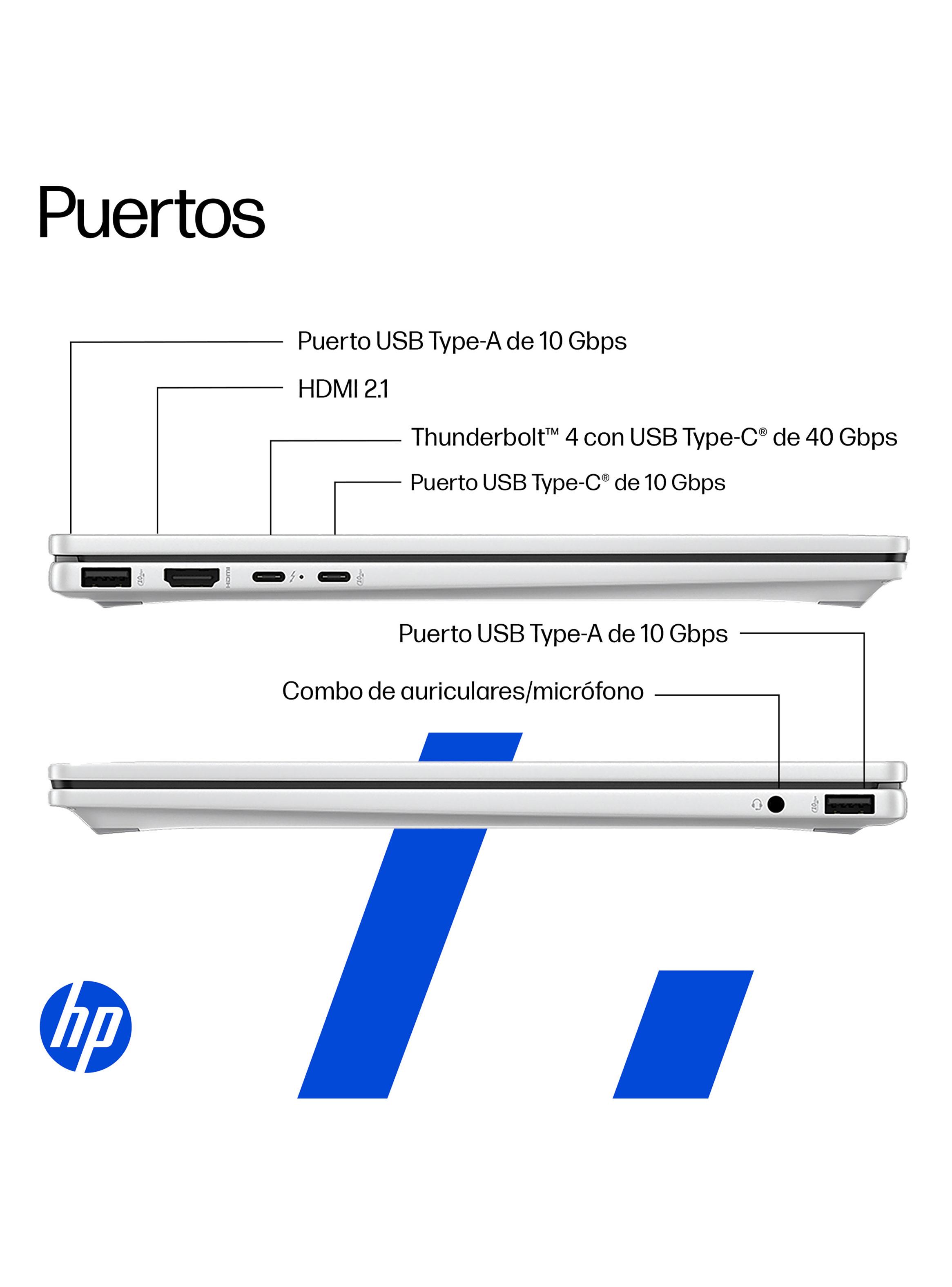 Notebook OmniBook 7 Aero AI 13-bg1071la AMD Ryzen AI 7 16GB RAM 512GB SSD 13.3'' 2K 60Hz-8