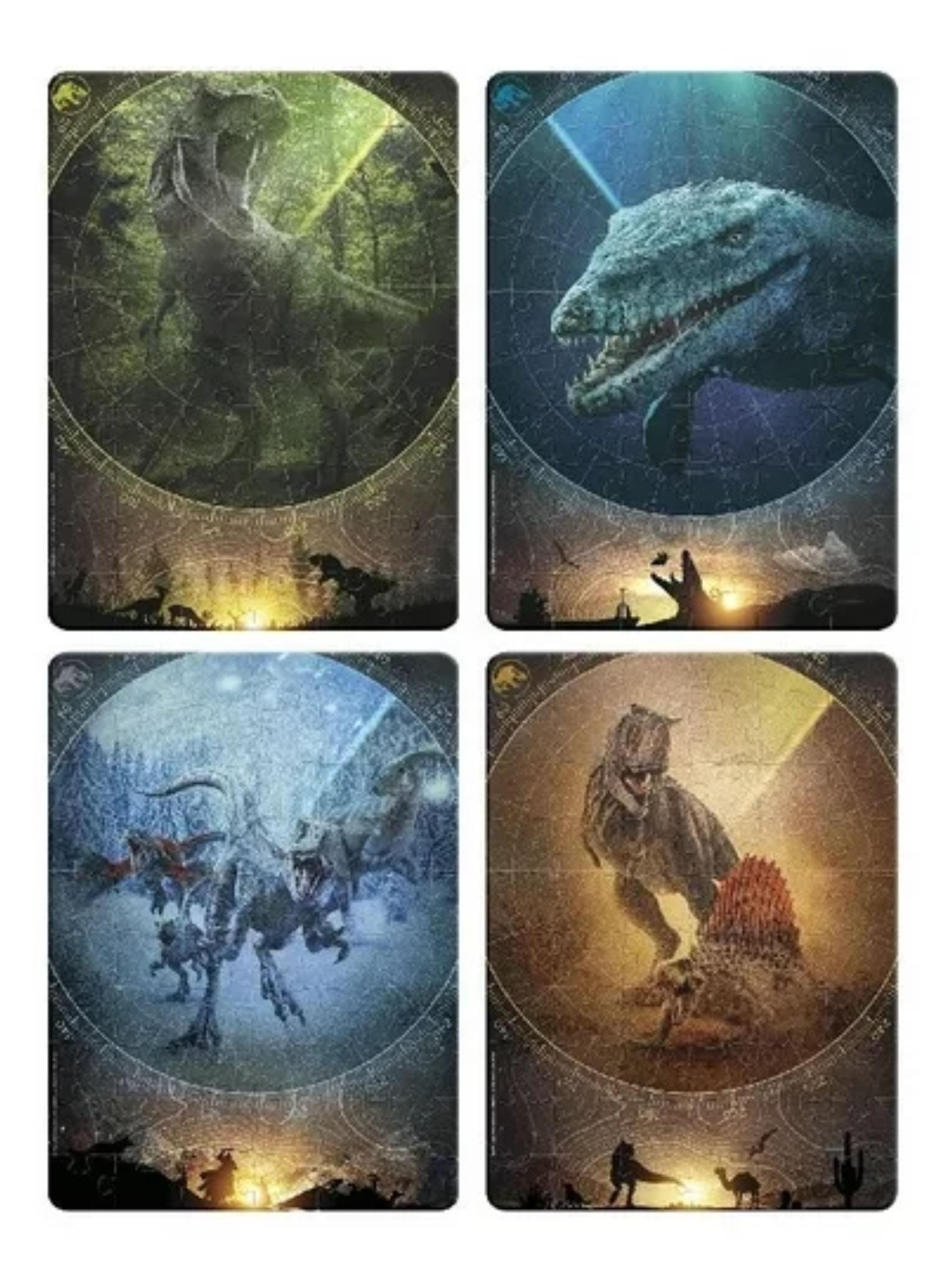 Rompecabezas 4 en 1 Jurassic World Puzzle 60 Piezas-2