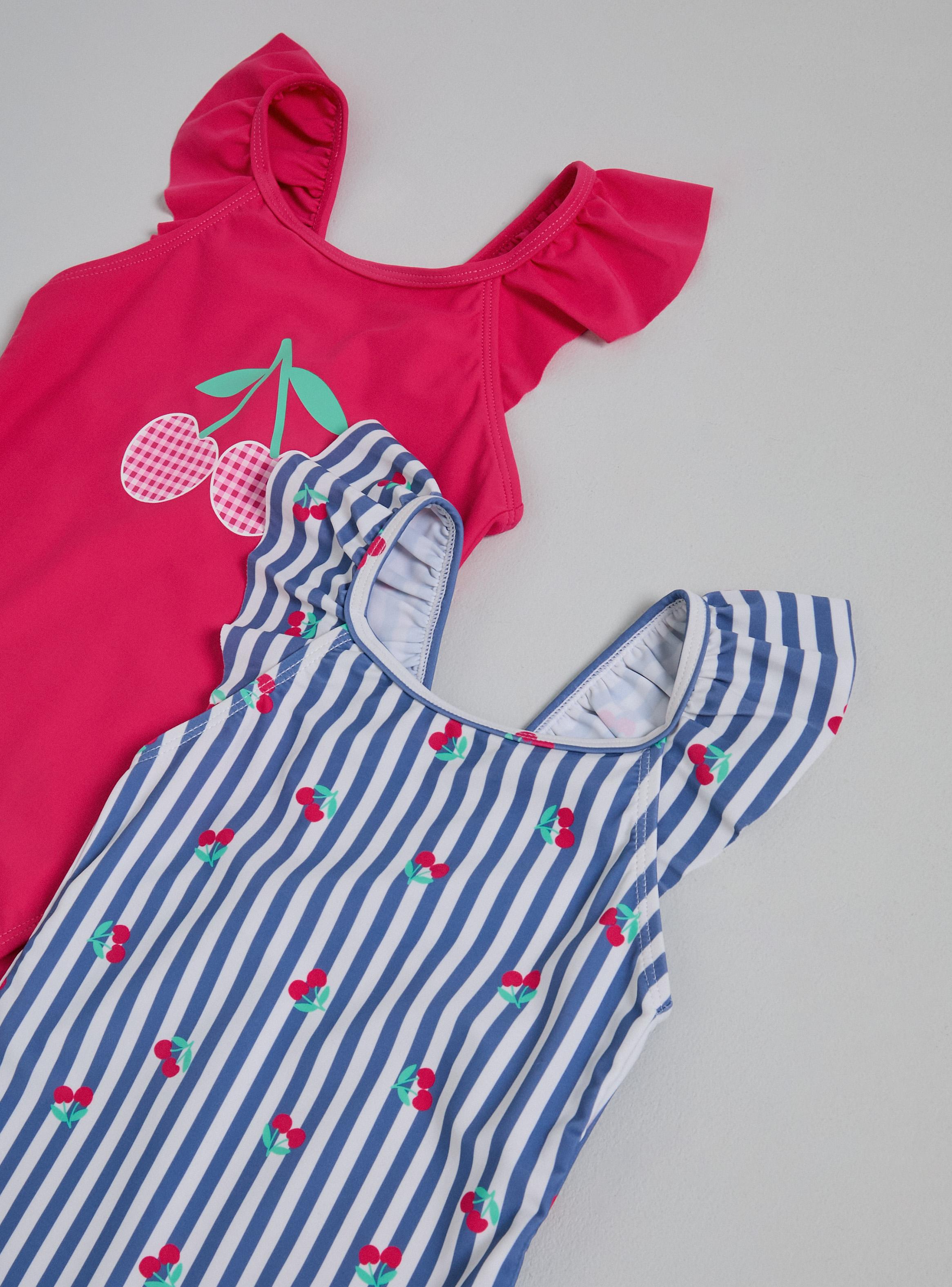 Traje de Baño Bipack Estampado Niña-4