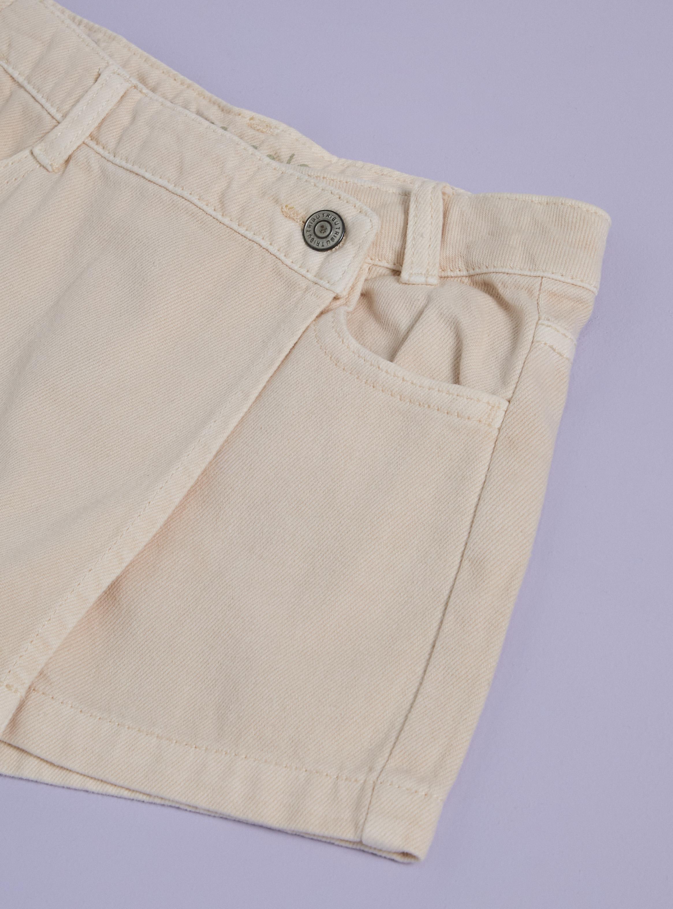 Short Tipo Falda Denim Color-2