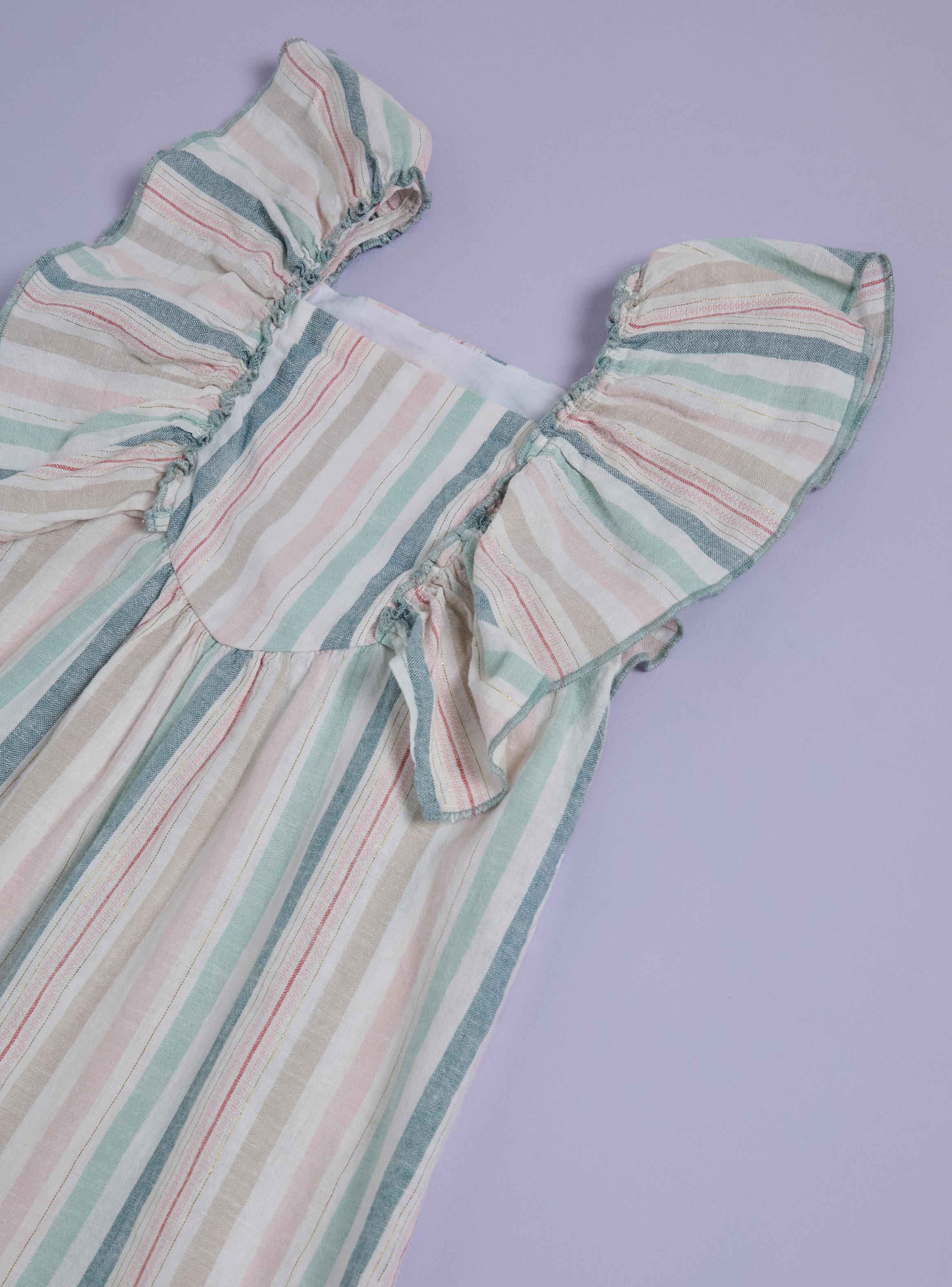 Vestido Rayas de Lino-2