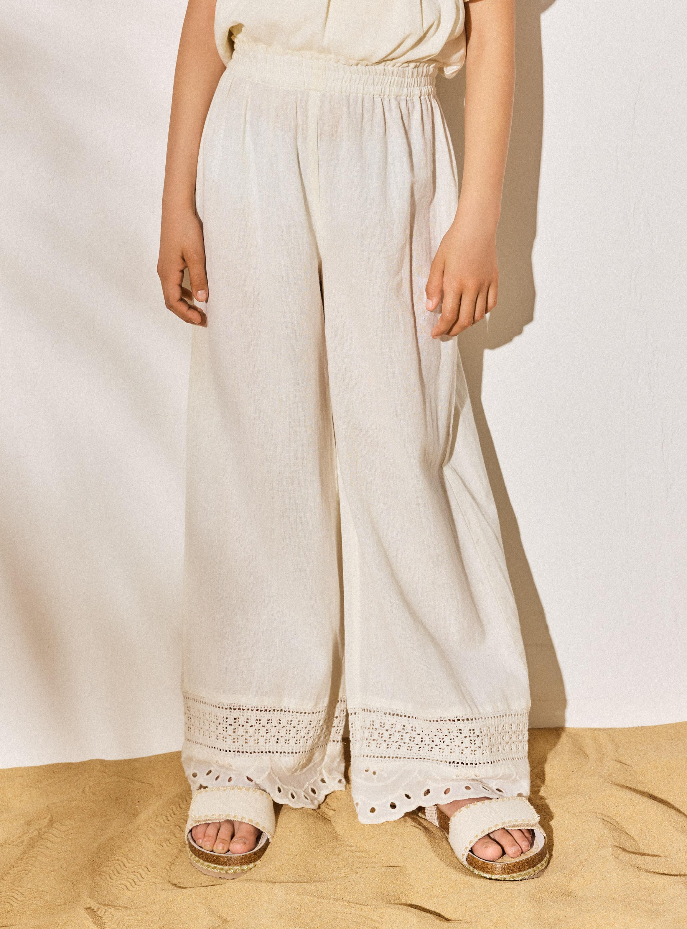 Pantalón India Basta con Broderie-0