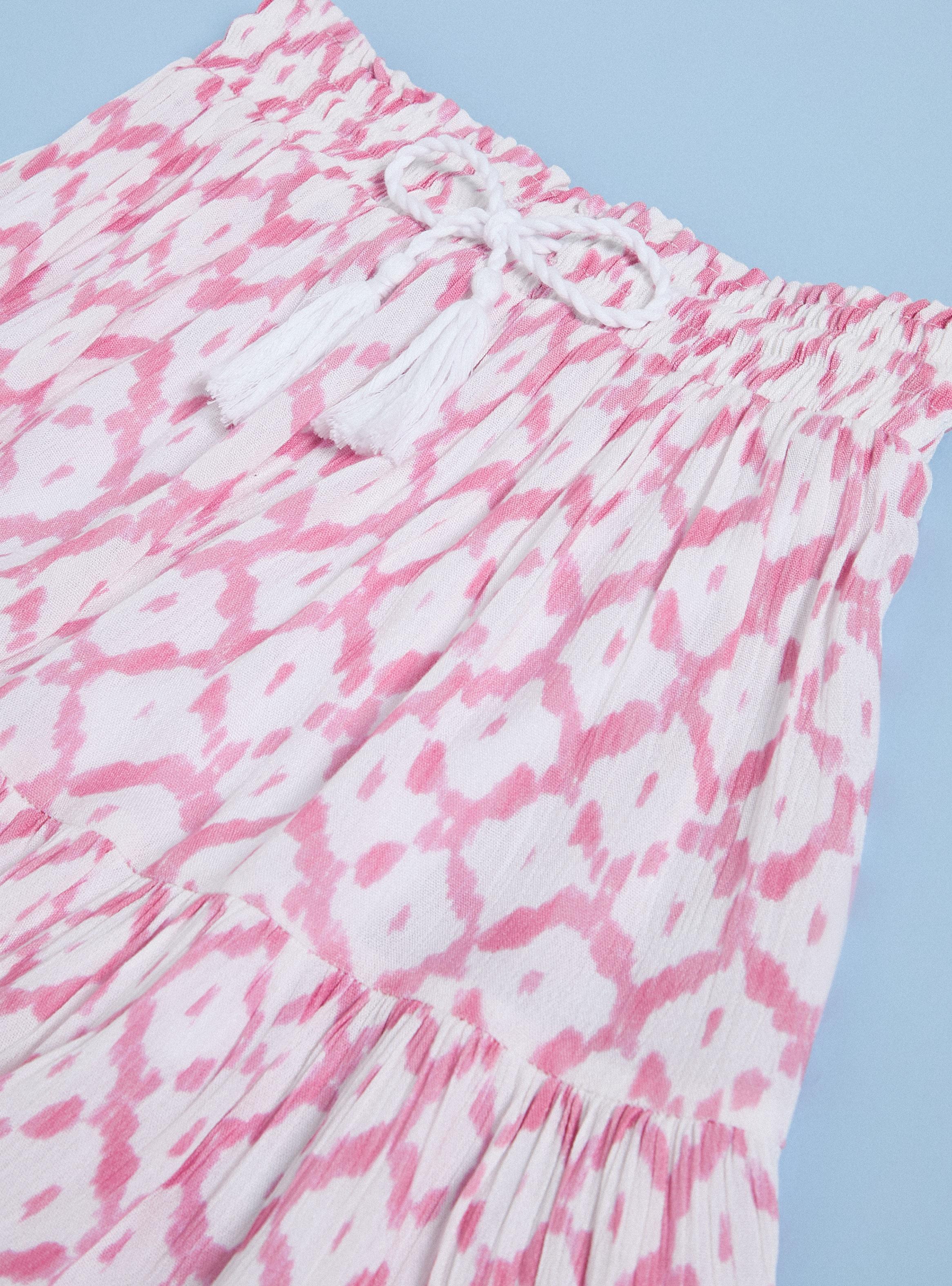 Falda Short Viscosa con Calza Interior-2