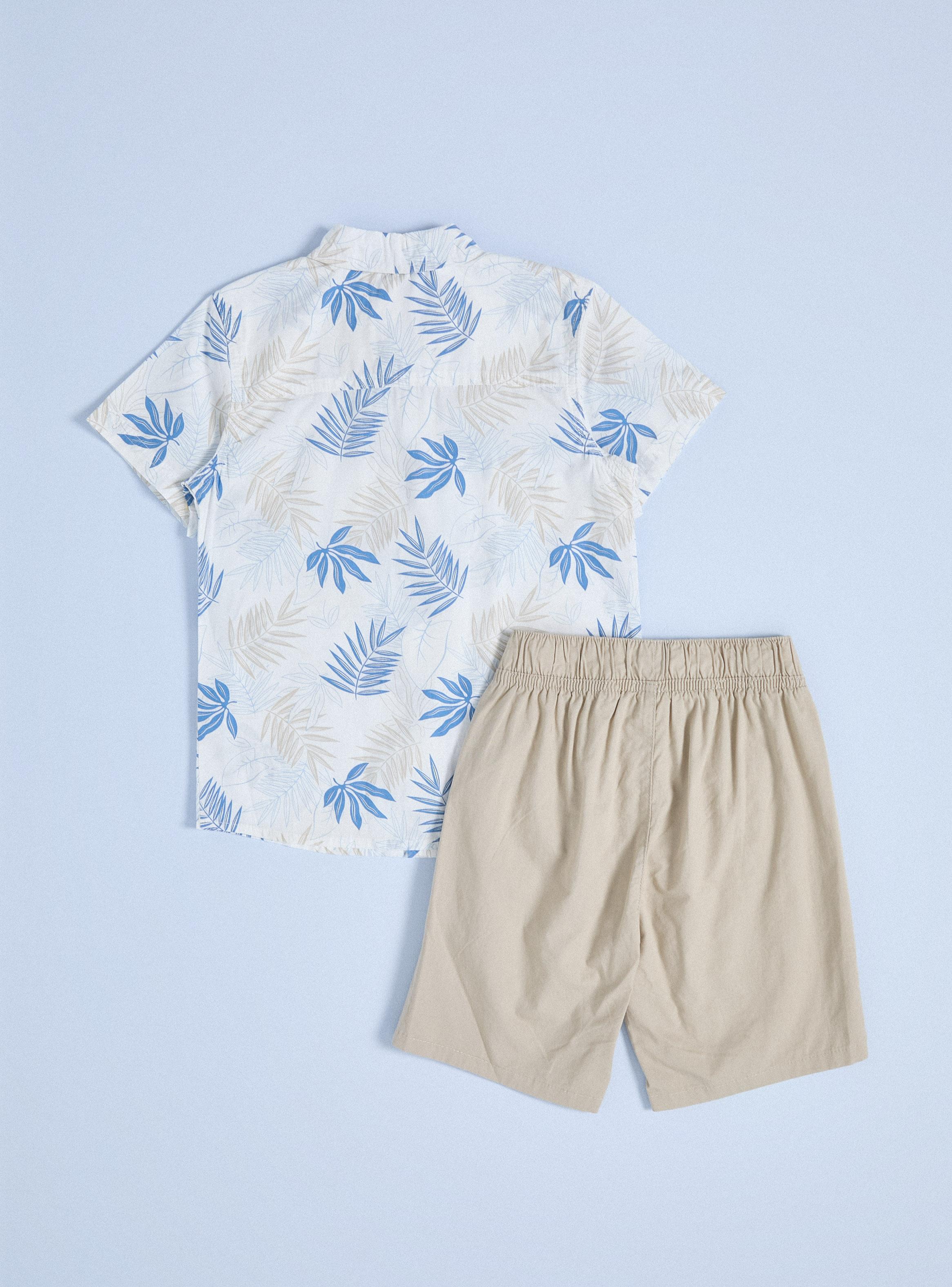 Camisa Short Bipack Niño-1