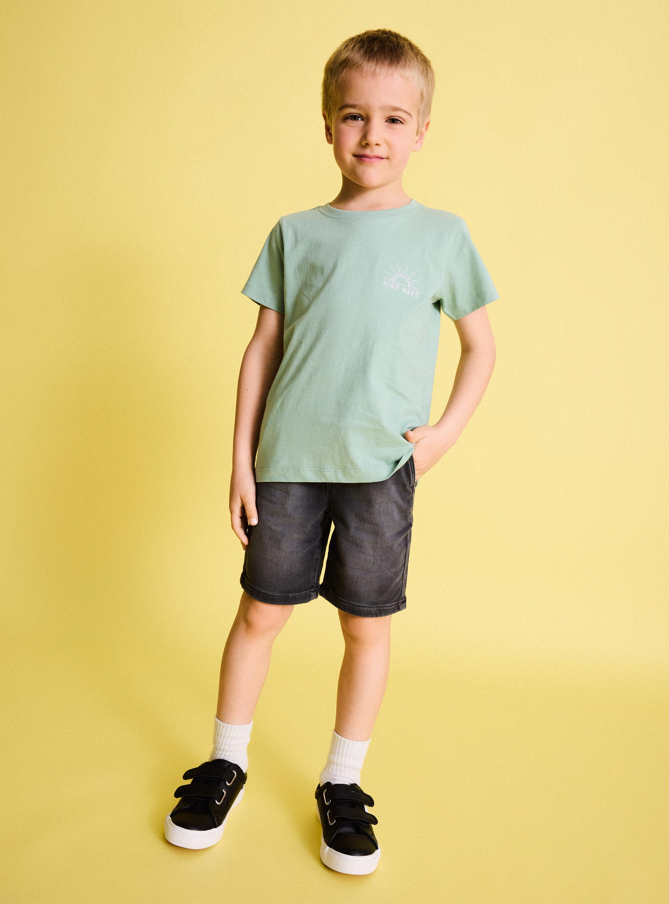 Bermuda Knit Denim Niño-4