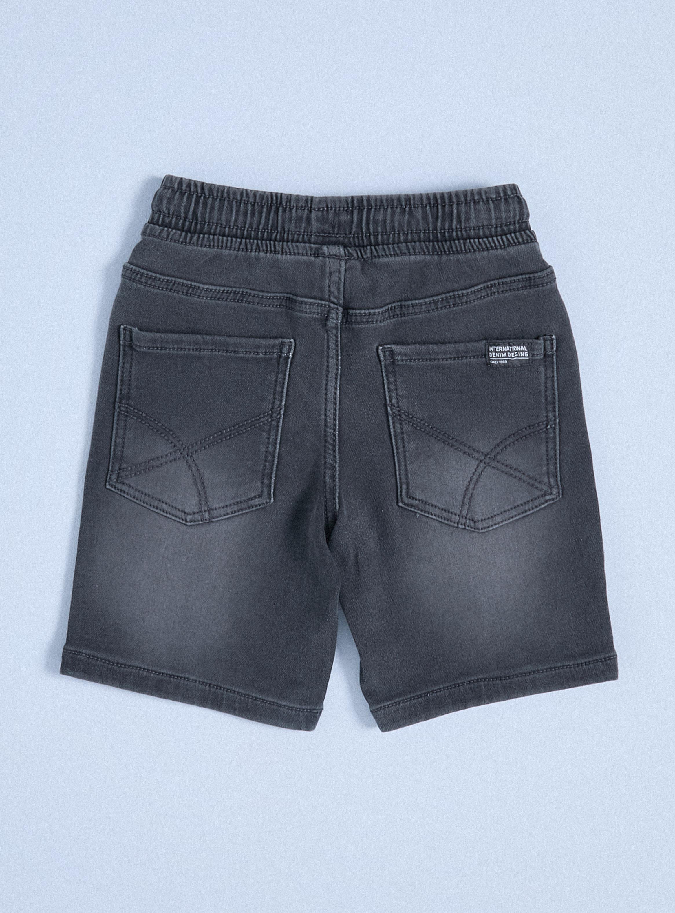 Bermuda Knit Denim Niño-1