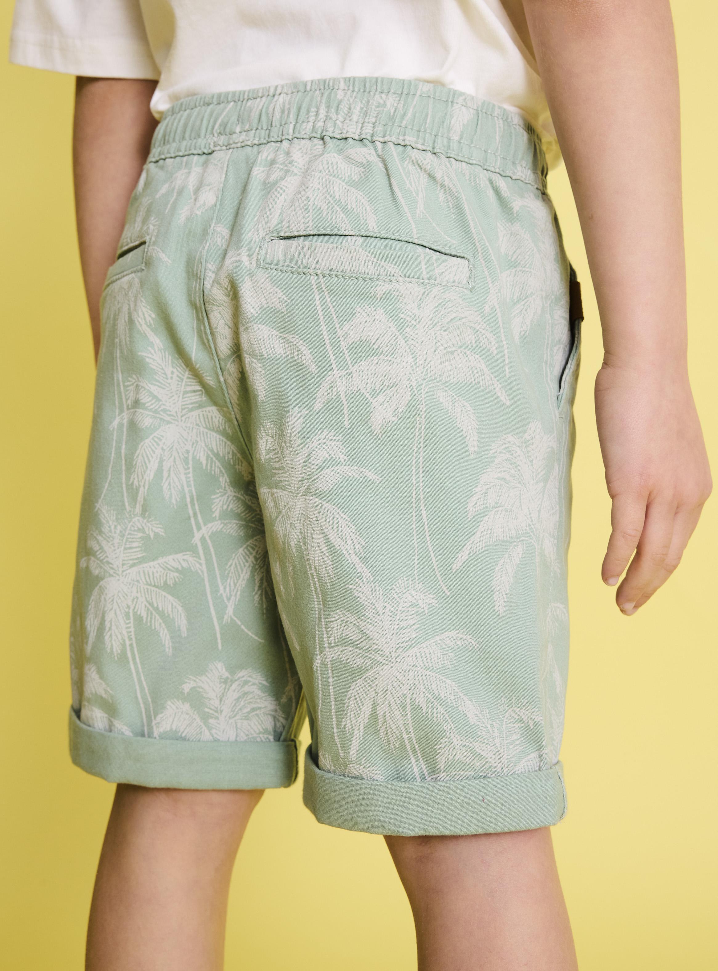 Bermuda Twill Estampado Playero-3