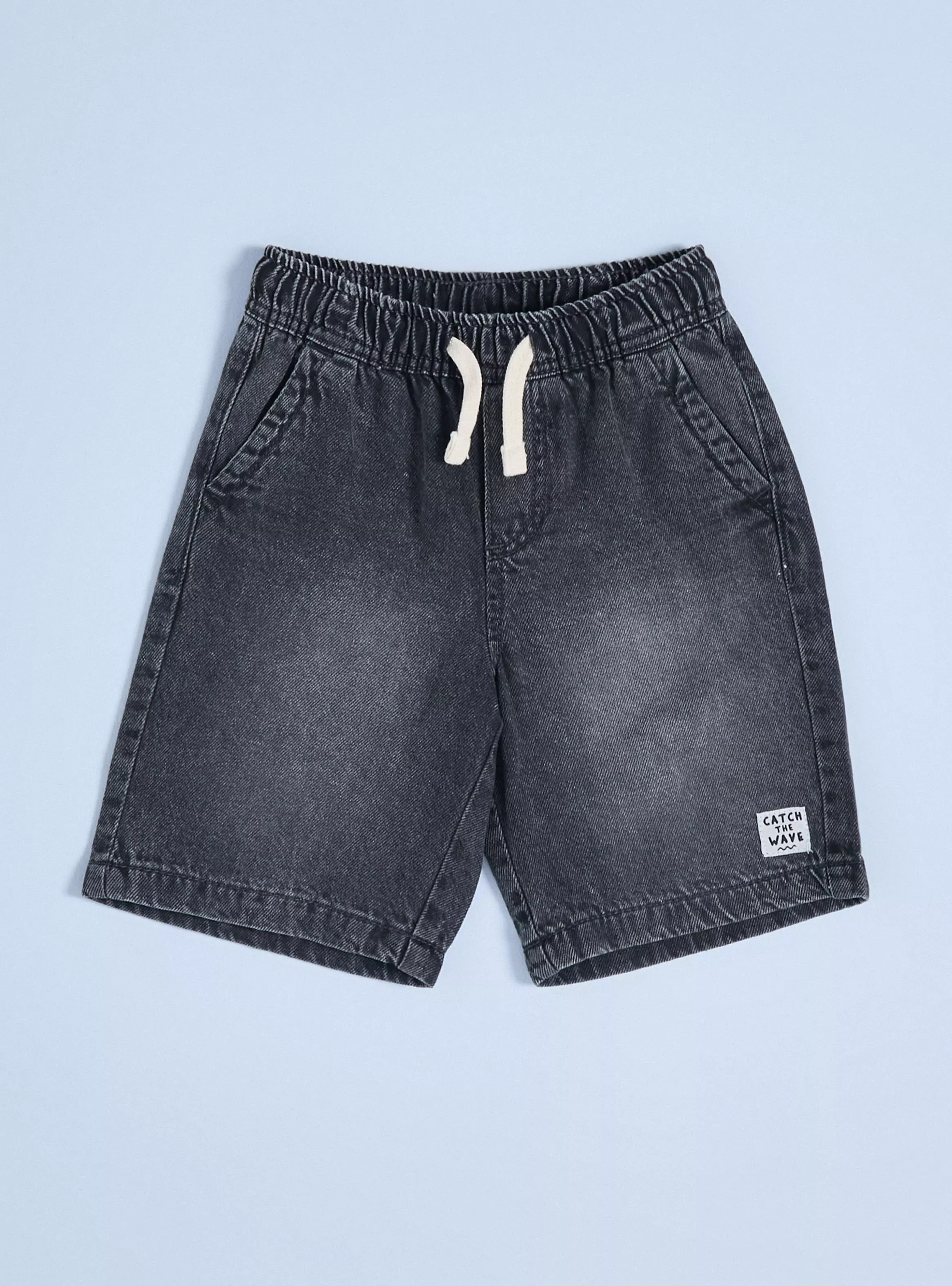 Bermuda Denim Acid Wash Niño-0