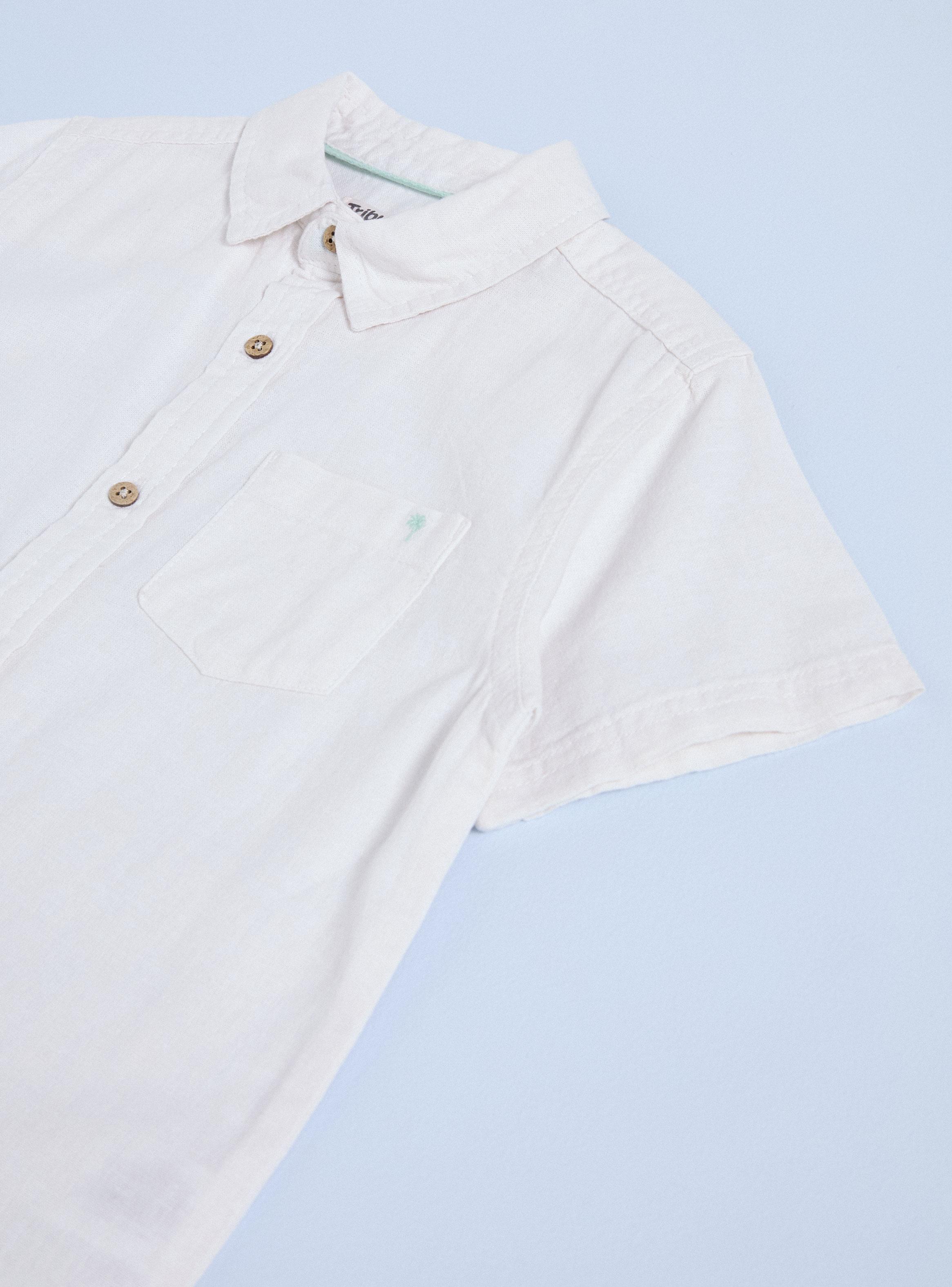 Camisa Clásica de Lino Niño-2