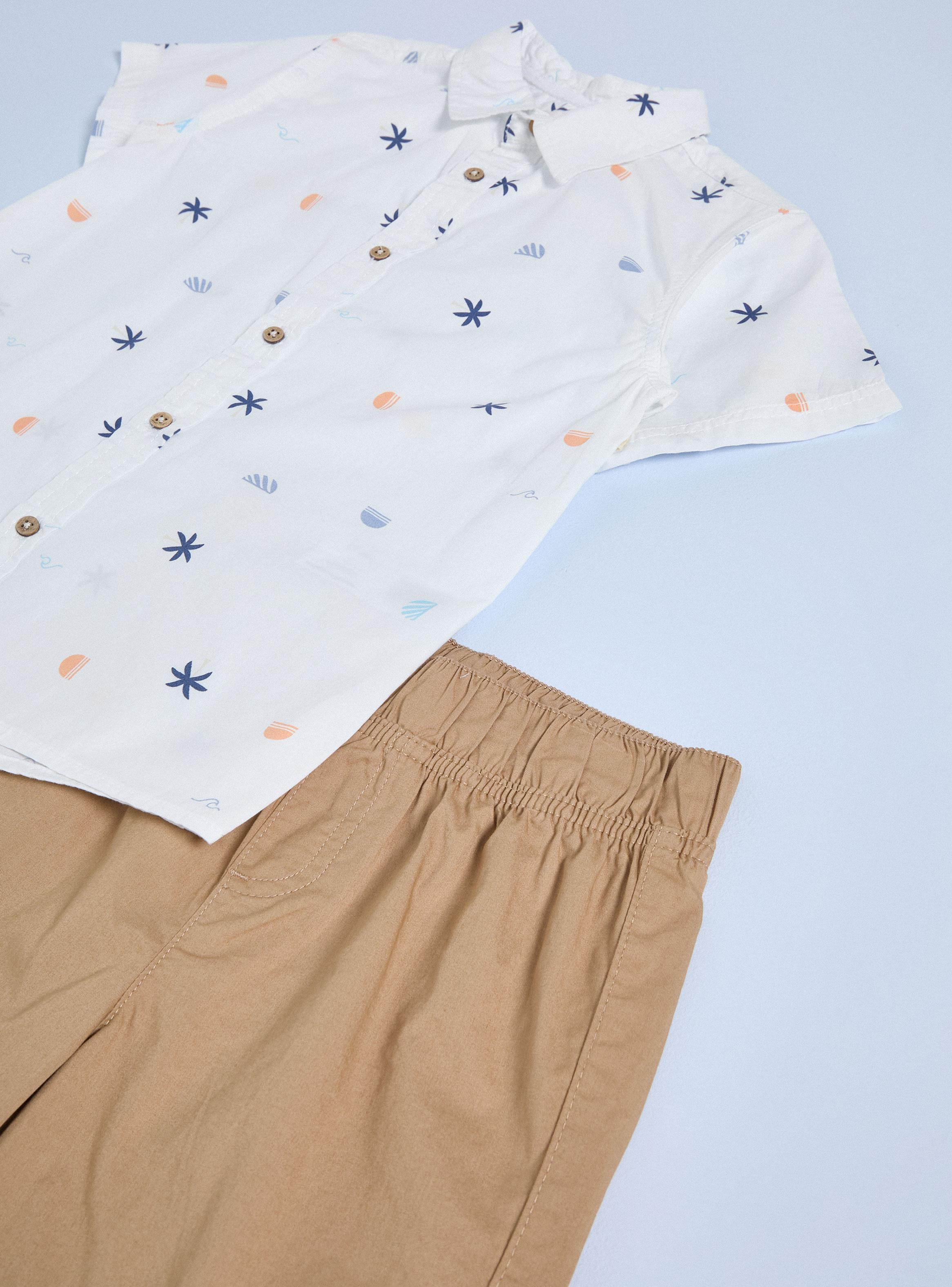 Camisa Mini Estampado Poplin-2