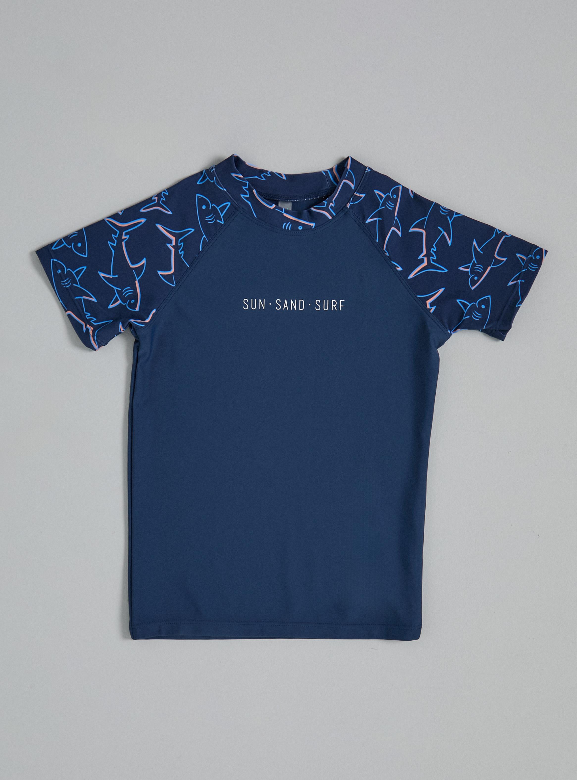 Traje de Baño Polera UV Estampado Niño-0