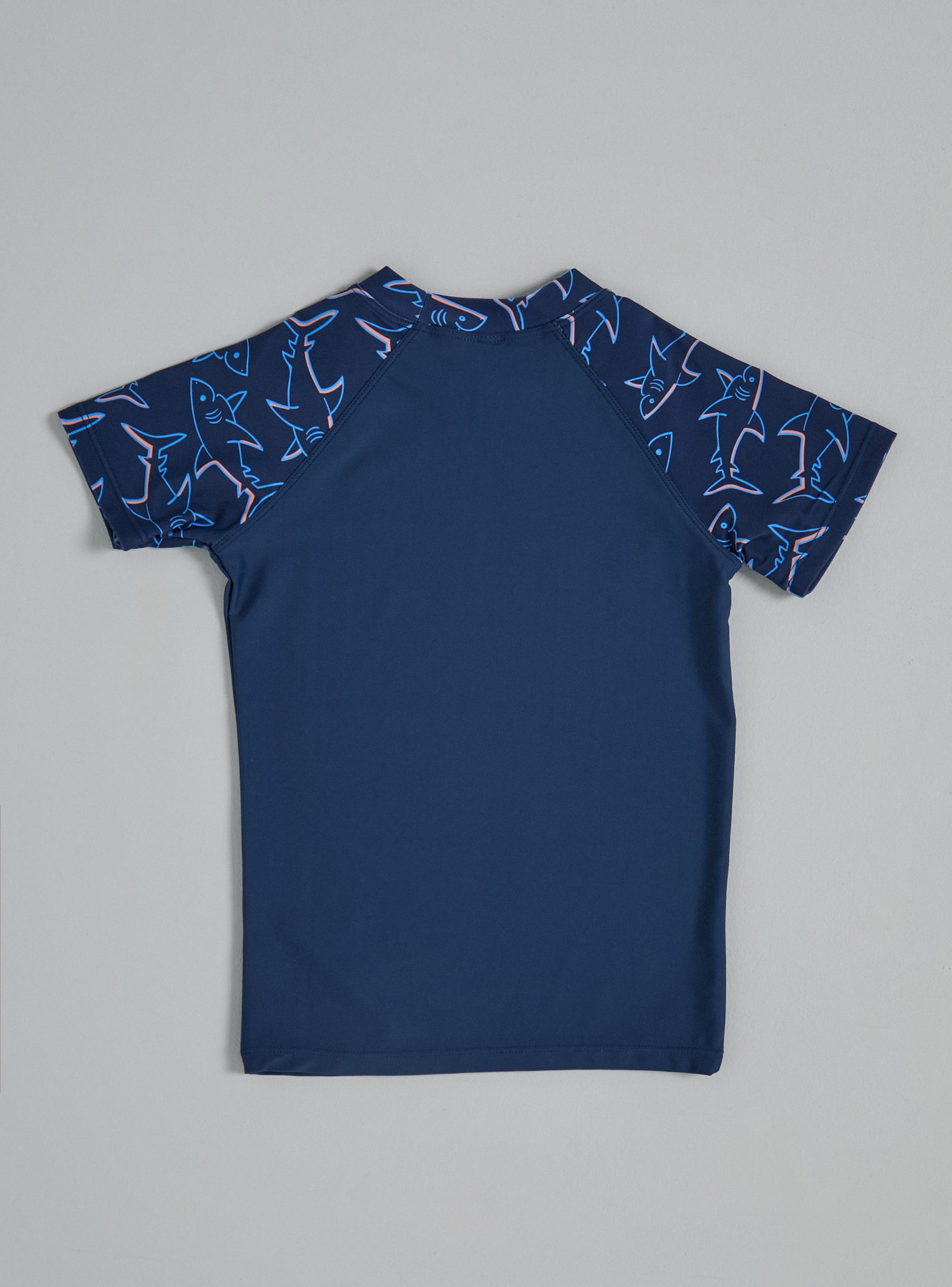 Traje de Baño Polera UV Estampado Niño-1