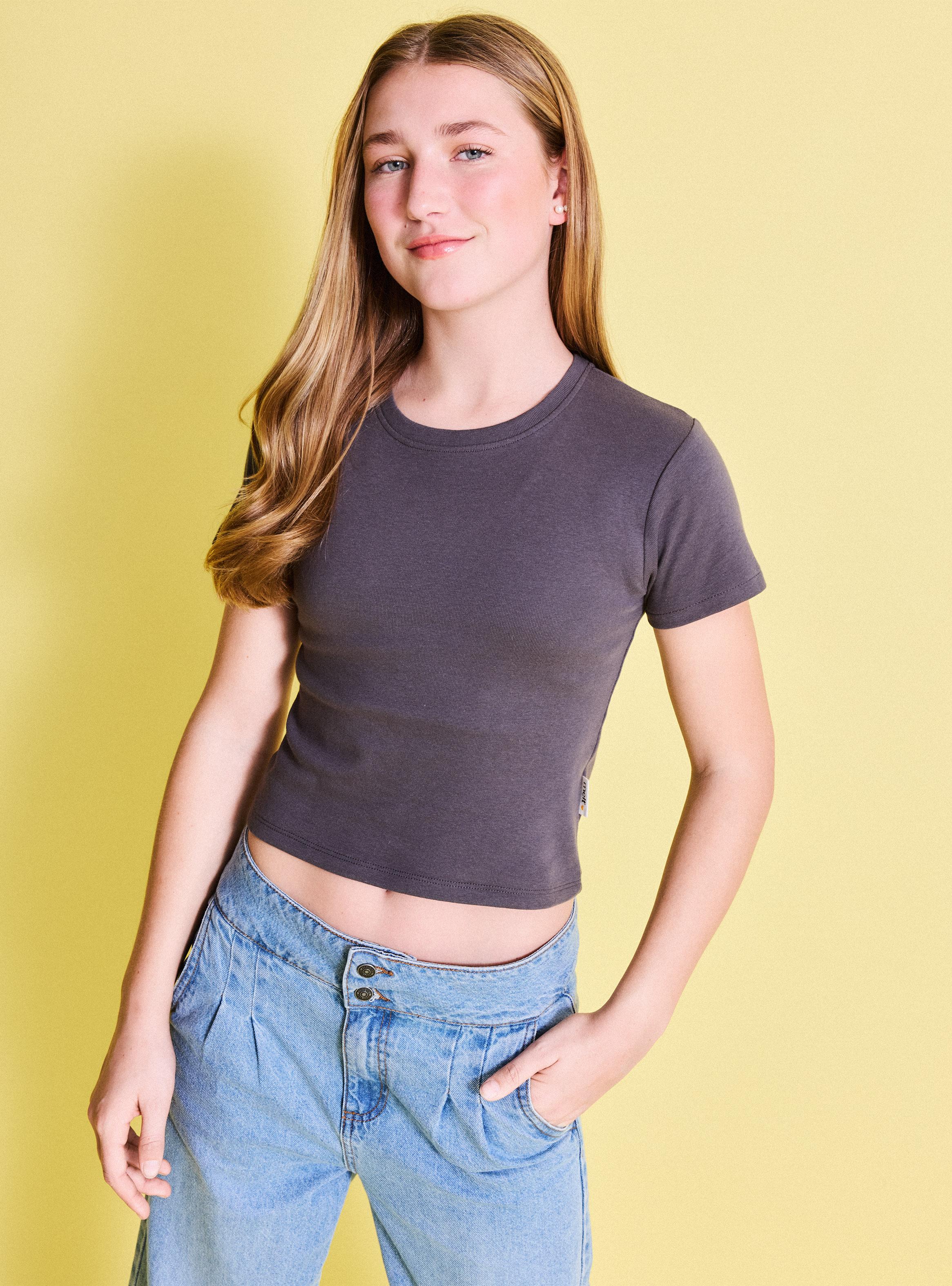 Polera Manga Corta Clásica de Algodón-3